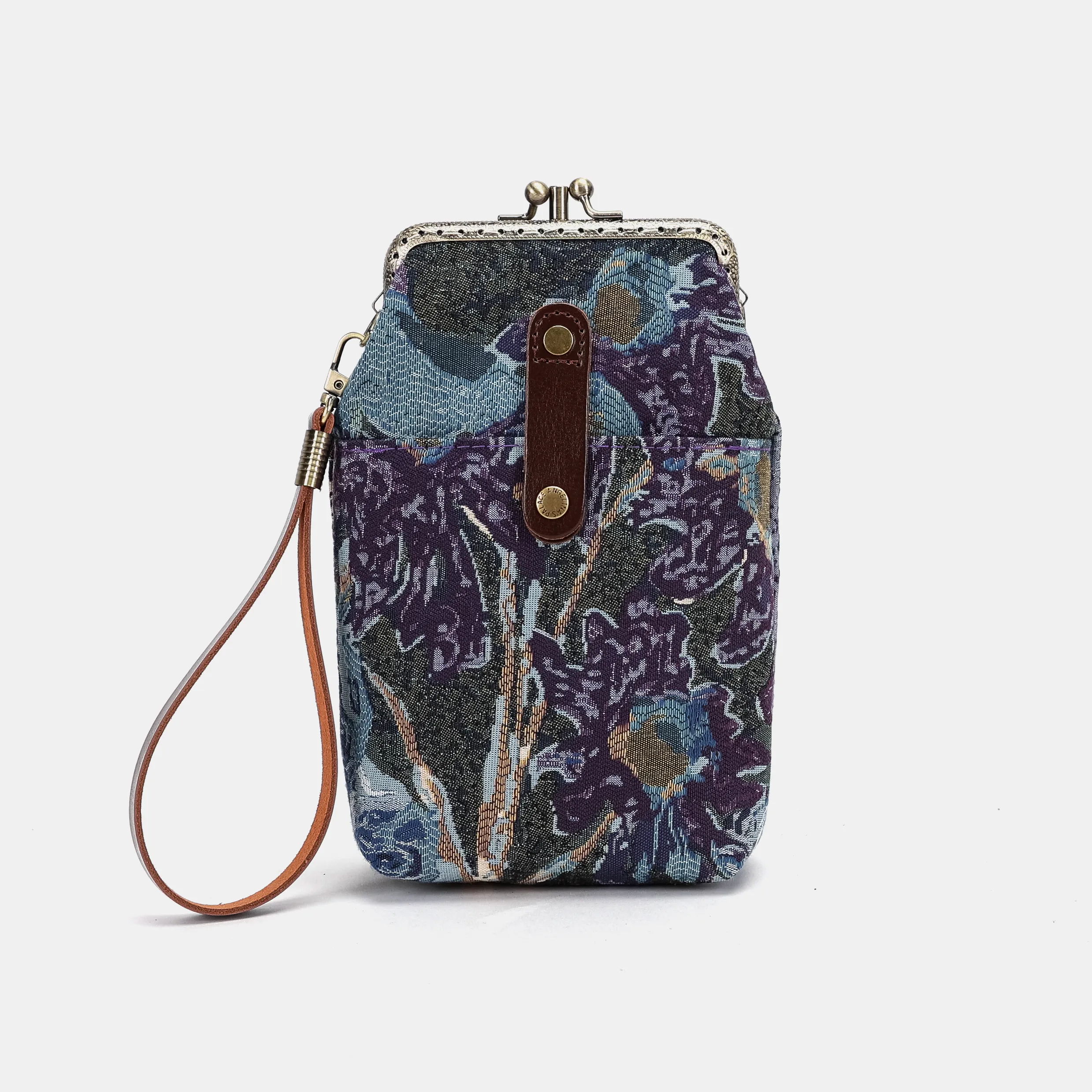Abstract Blue Carpet Phone Case - Image 2
