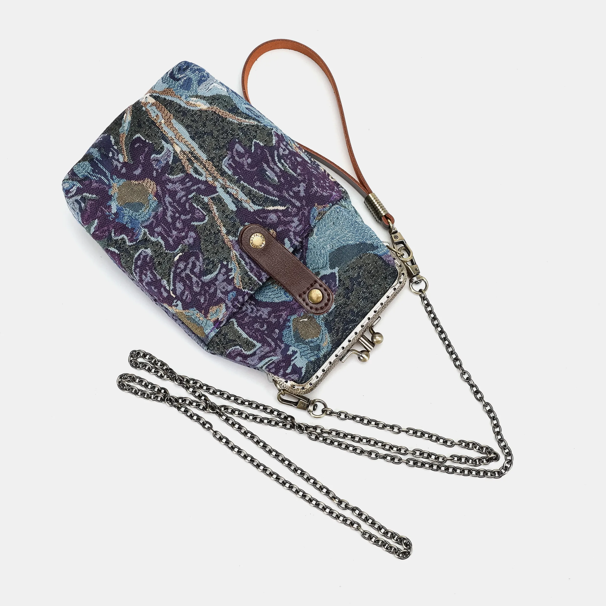 Abstract Blue Carpet Phone Case - Image 3