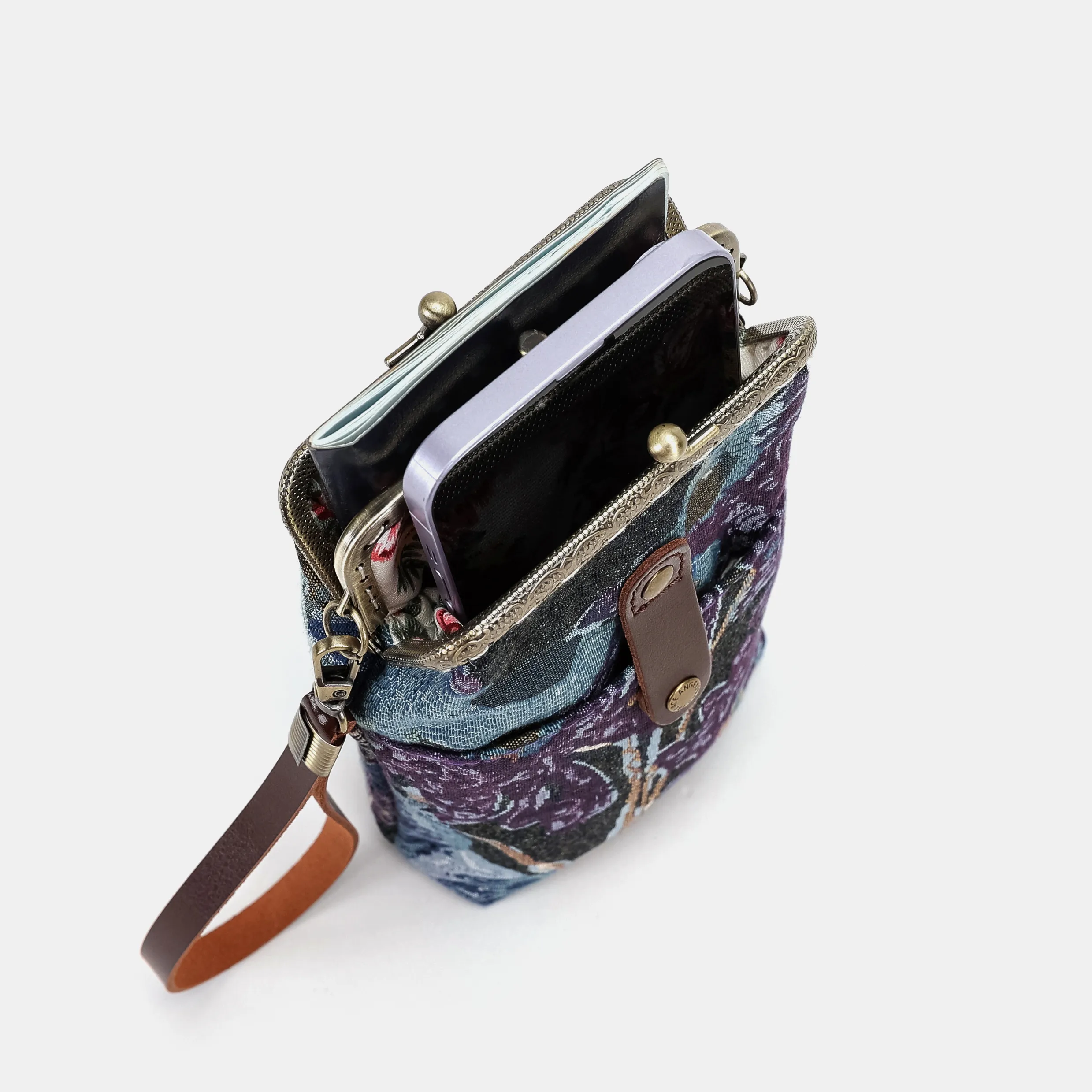 Abstract Blue Carpet Phone Case - Image 8