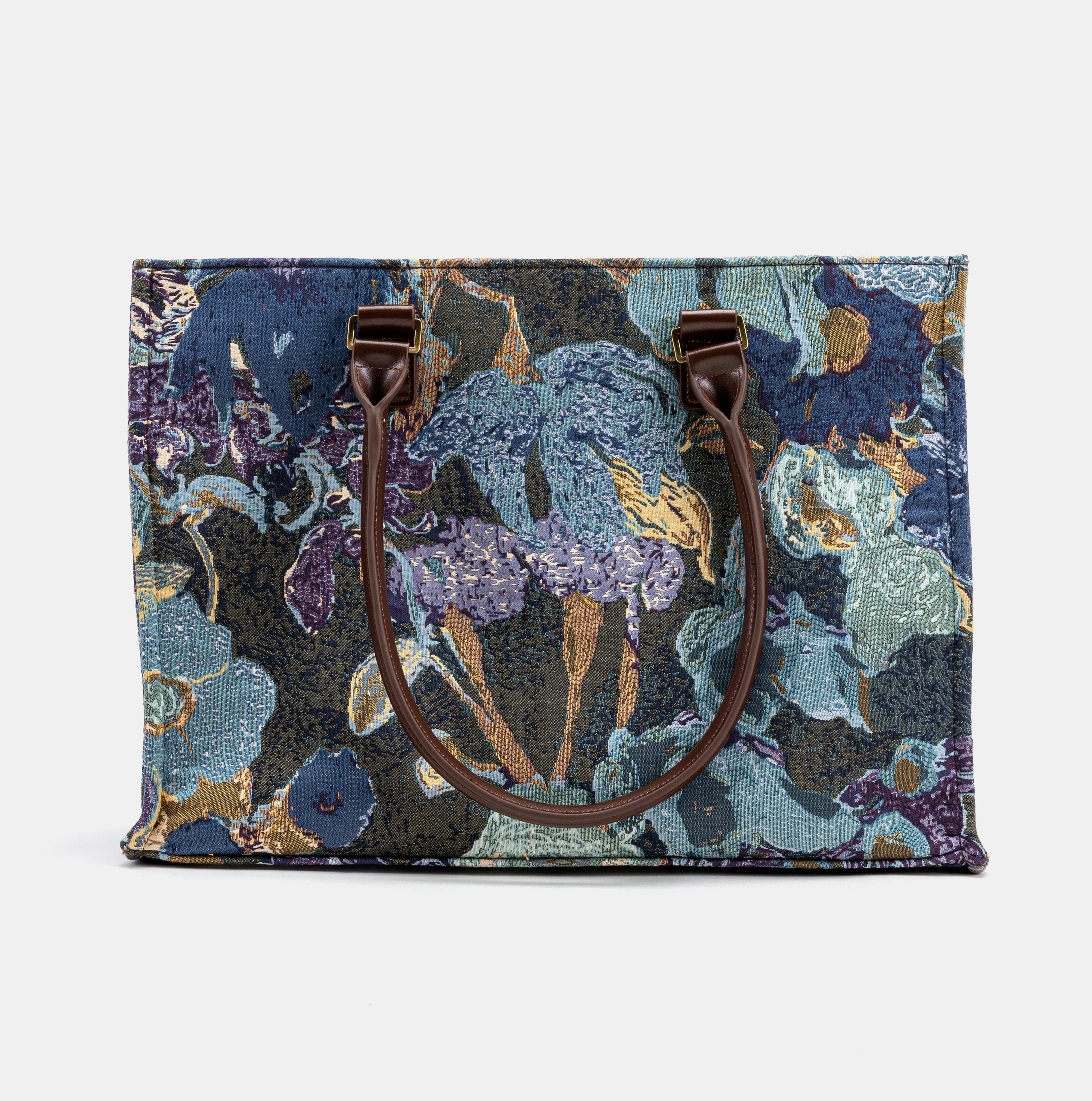 Abstract Blue Laptop Work Tote - Image 6