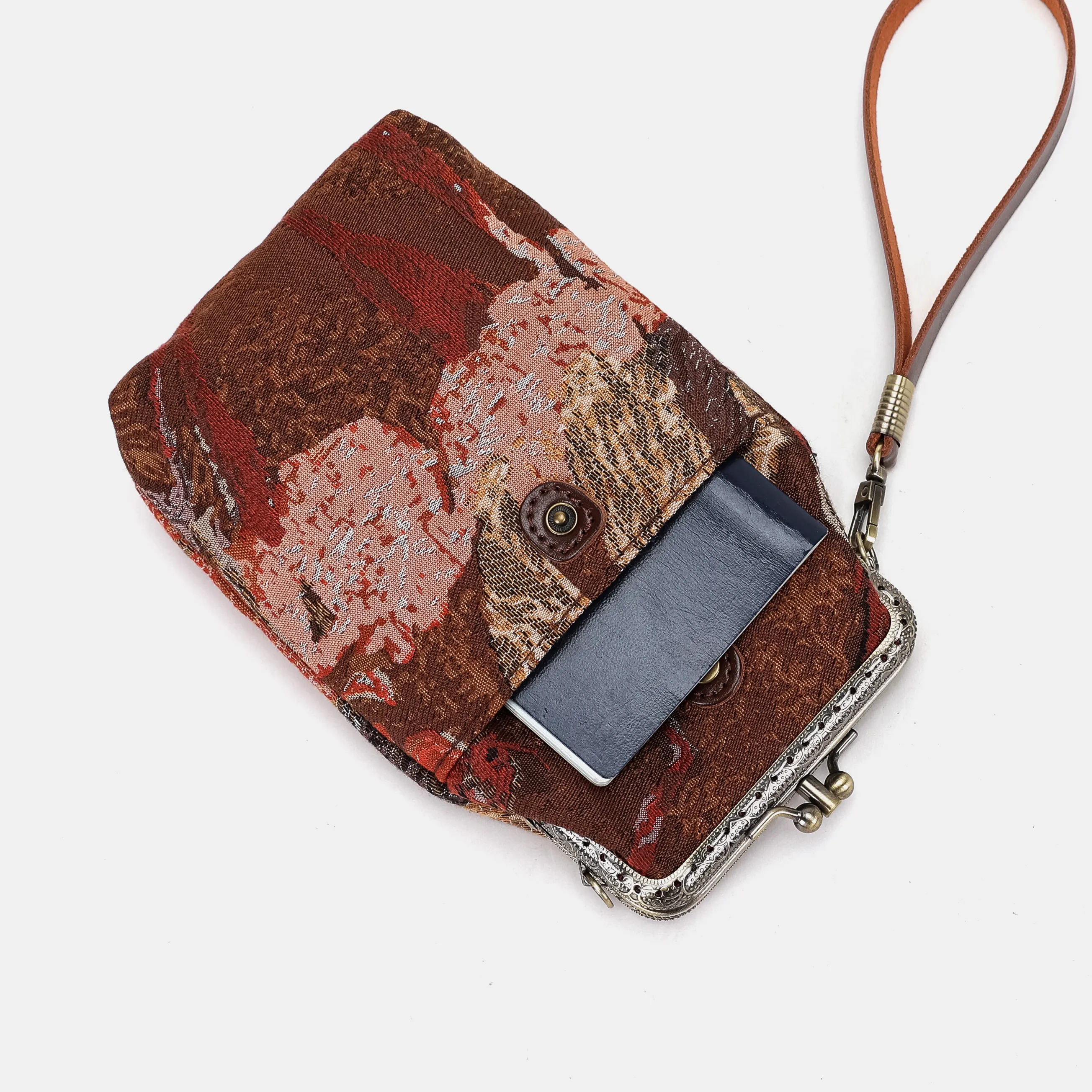 Abstract Brown Carpet Phone Case - Image 6