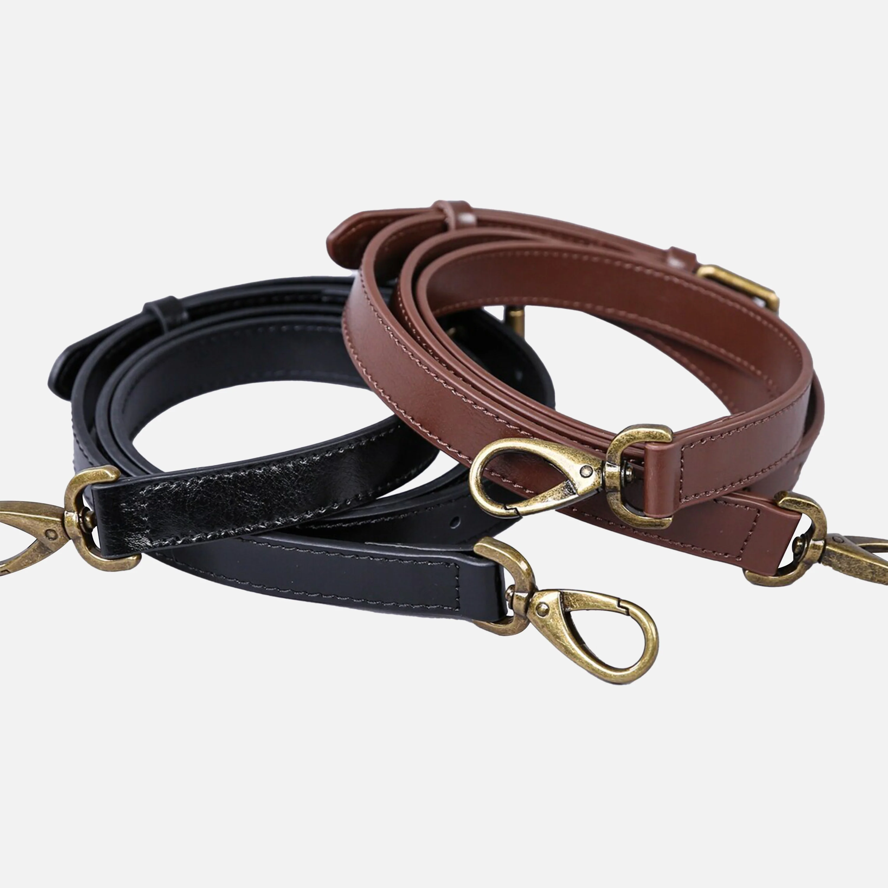 Adjustable Leather Shoulder 1" Strap for Medium to Large Bags