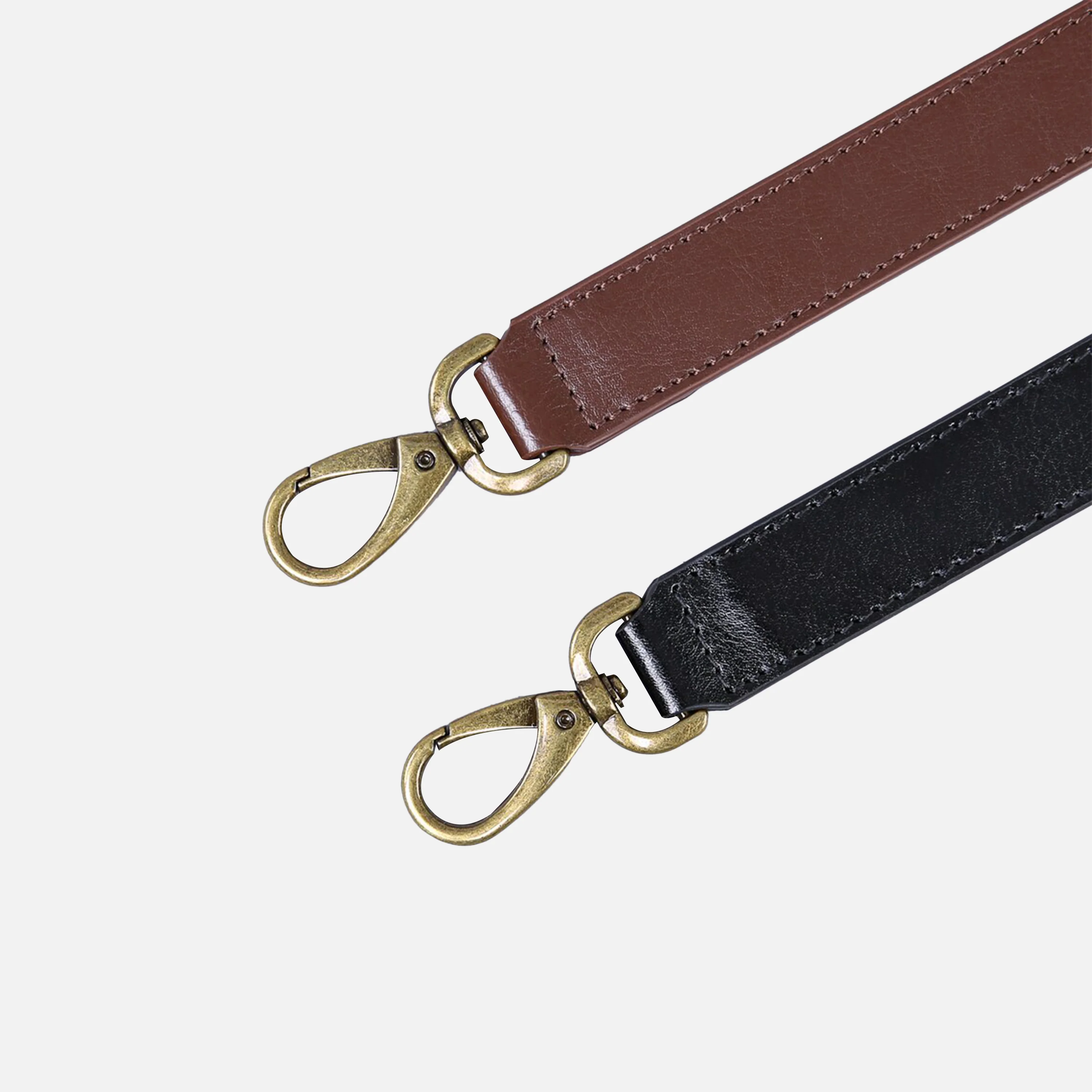 Adjustable Leather Shoulder 1" Strap for Medium to Large Bags - Image 2