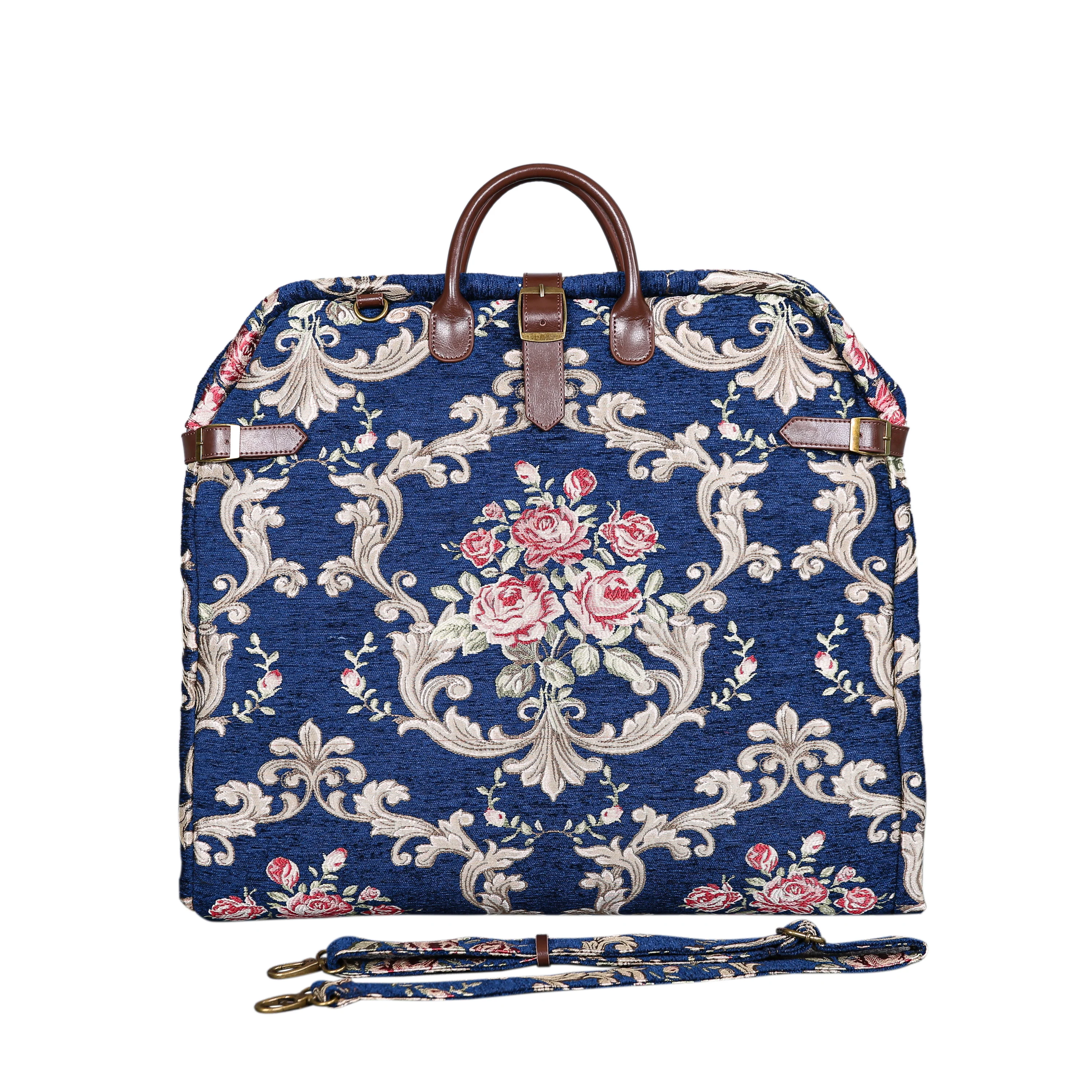 Baroque Garden Blue Carpet Garment Bag