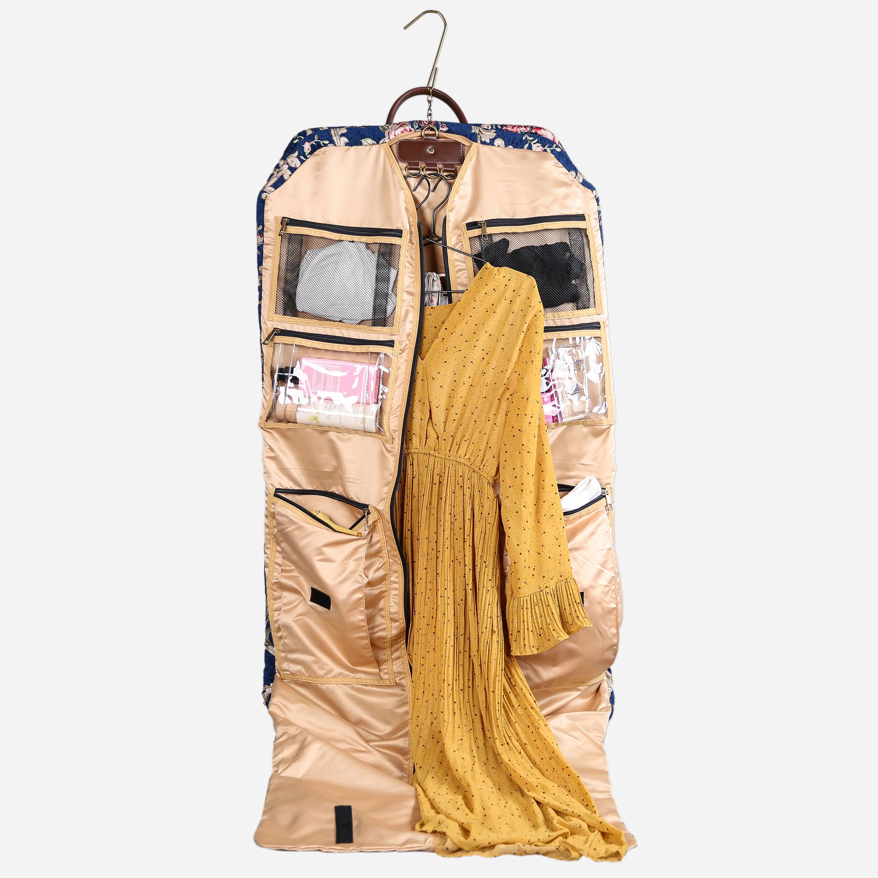 Baroque Garden Blue Carpet Garment Bag - Image 3