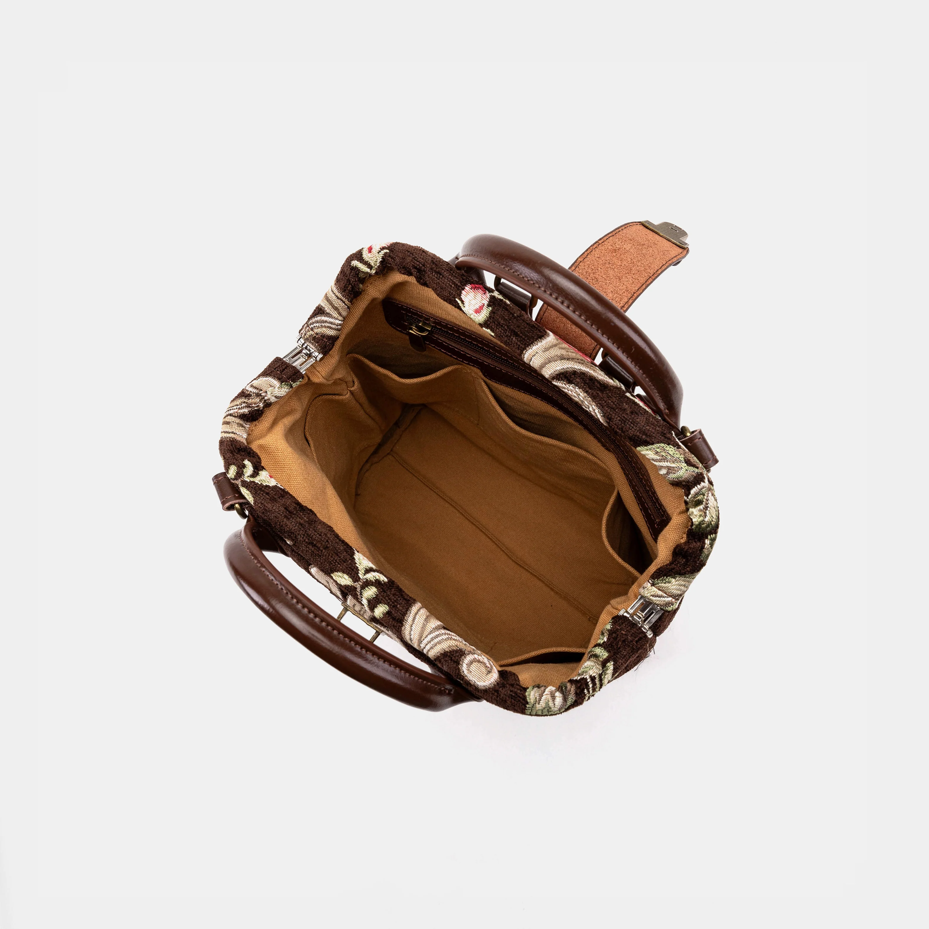 Baroque Garden Brown Everyday Backpack - Image 8