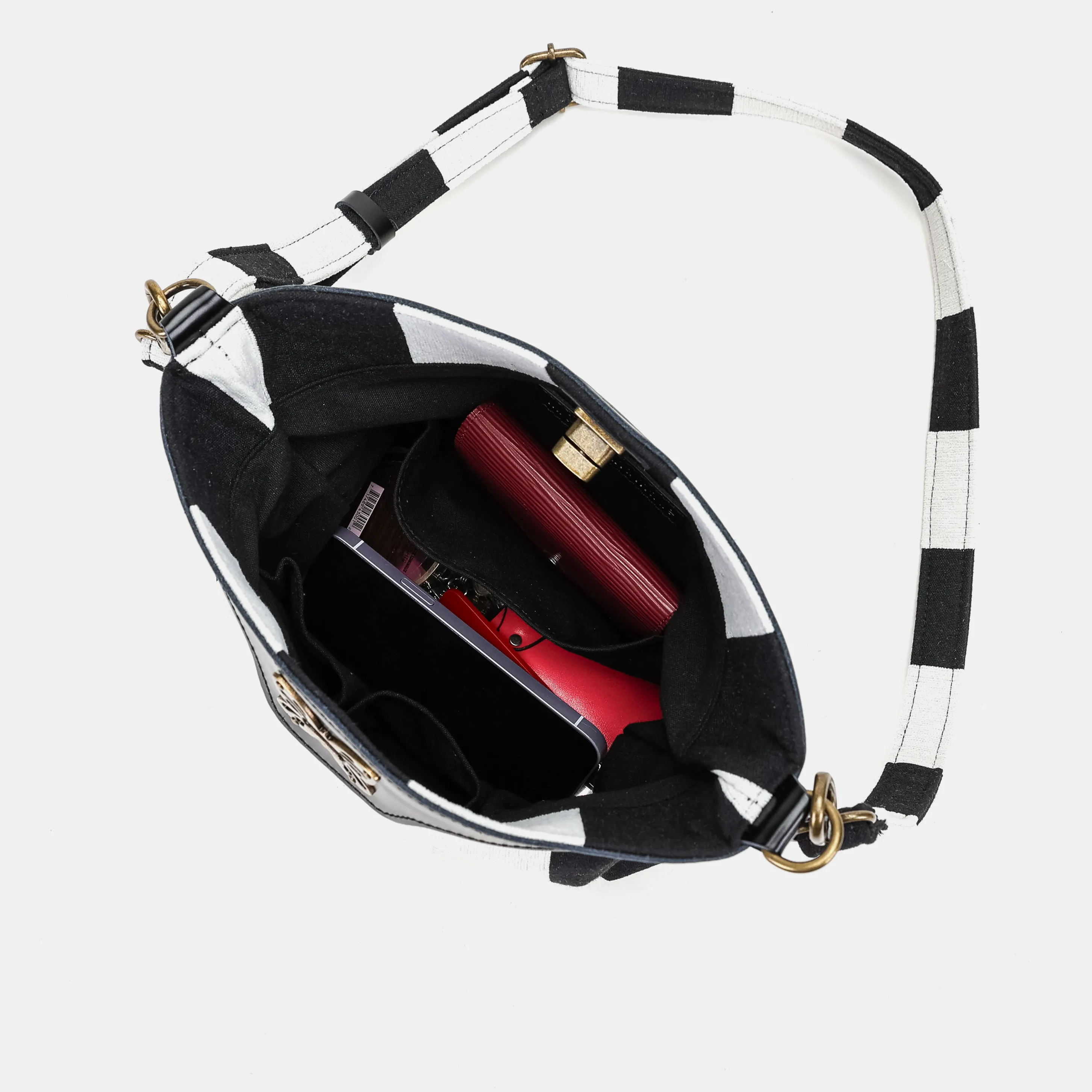 Black & White Beetlejuice Butterfly Crossbody Bag - Image 8