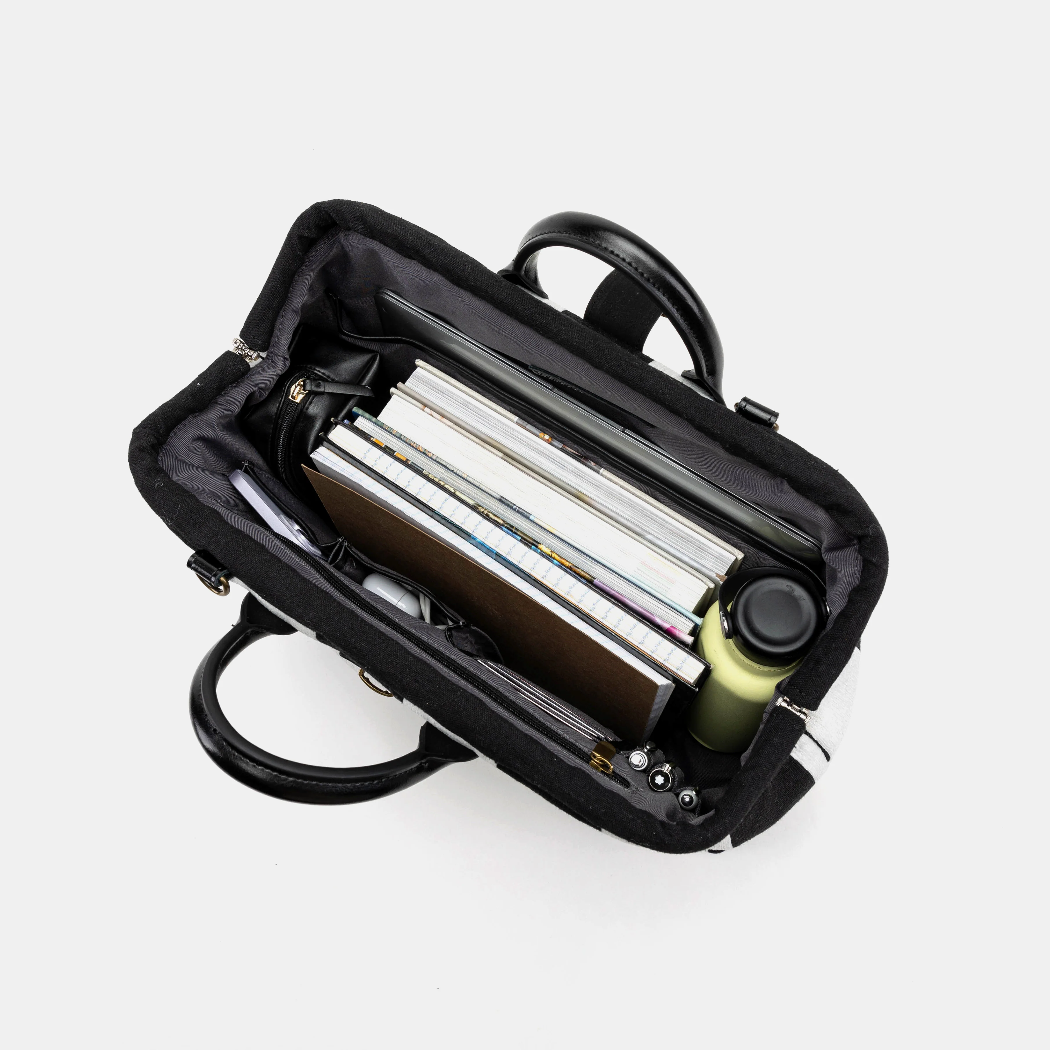 Black & White Beetlejuice Laptop Work Bag - Image 9