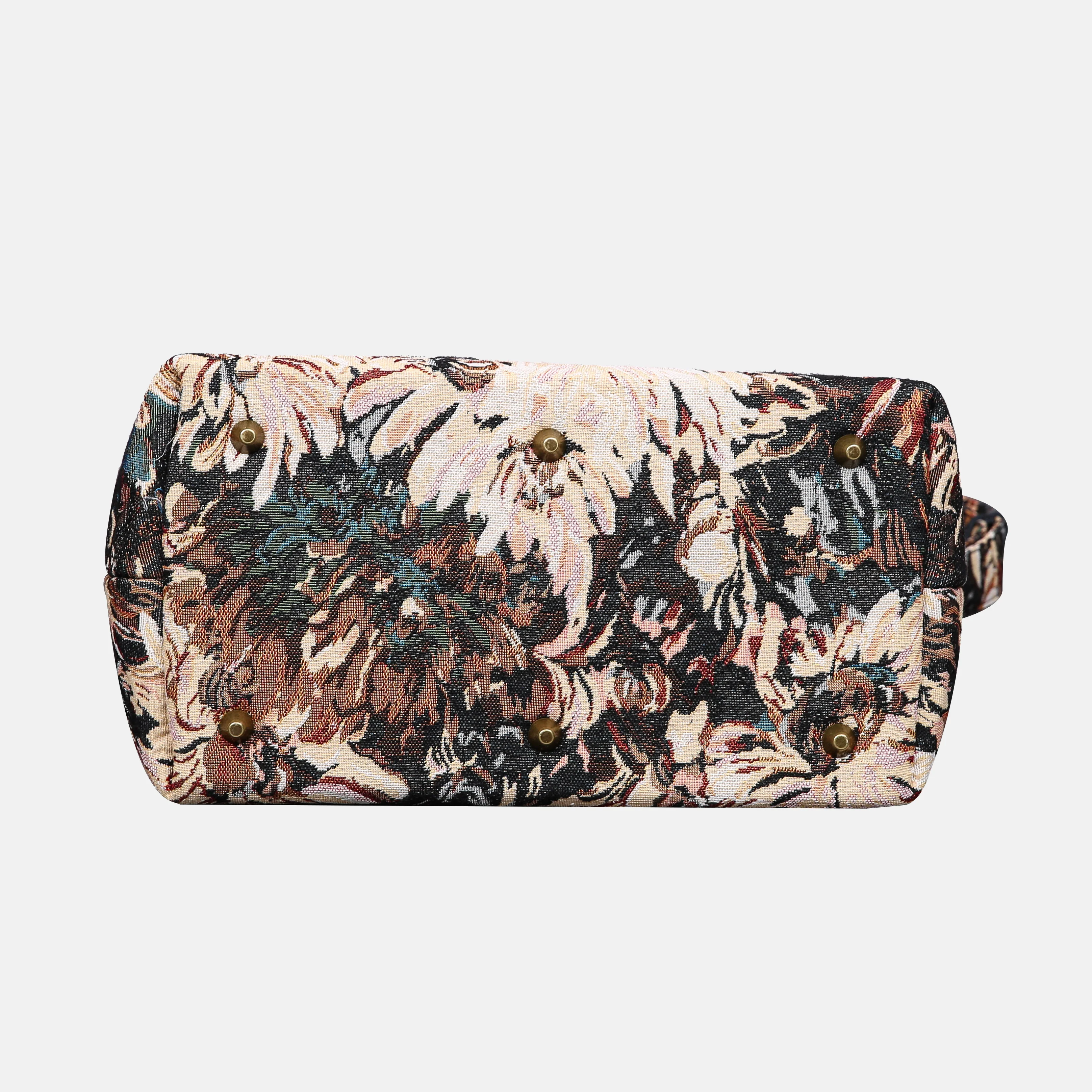 Blooming Daisy Black Carpet Handbag Purse - Image 4