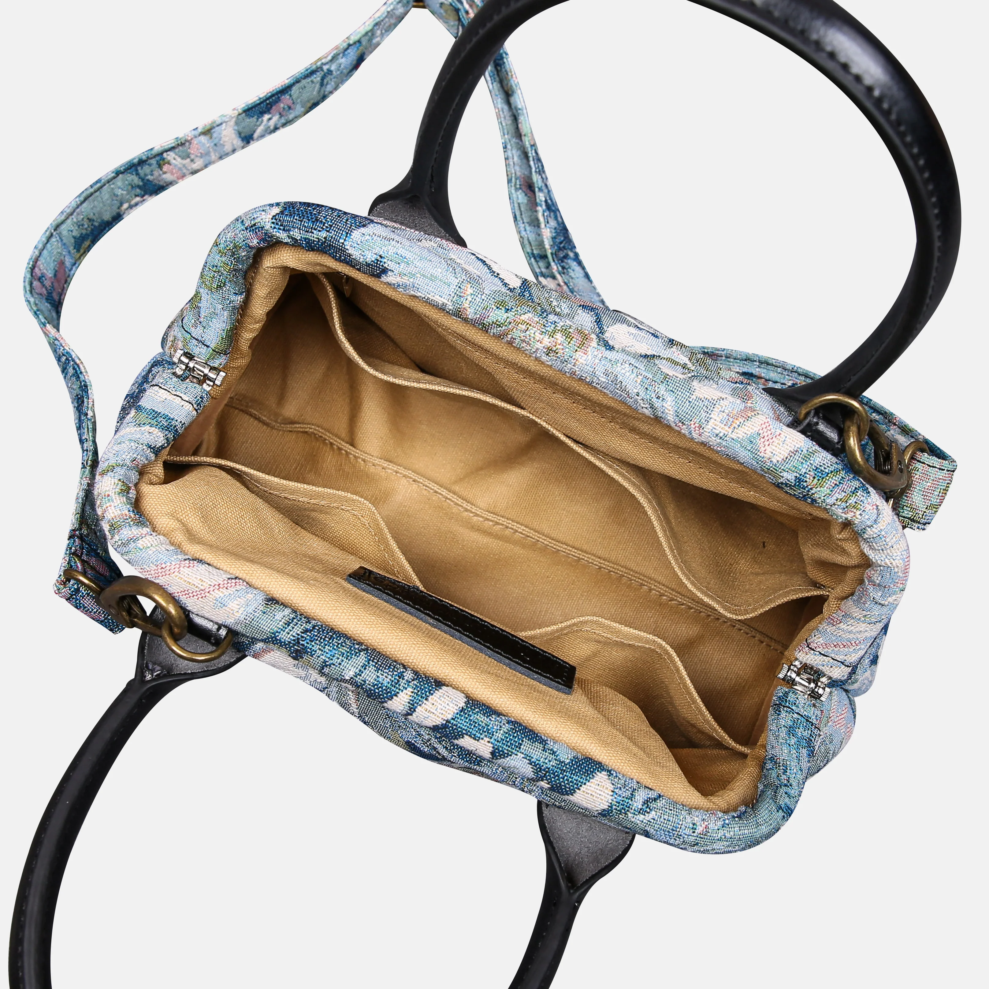 Blooming Daisy Blue Carpet Satchel - Image 5