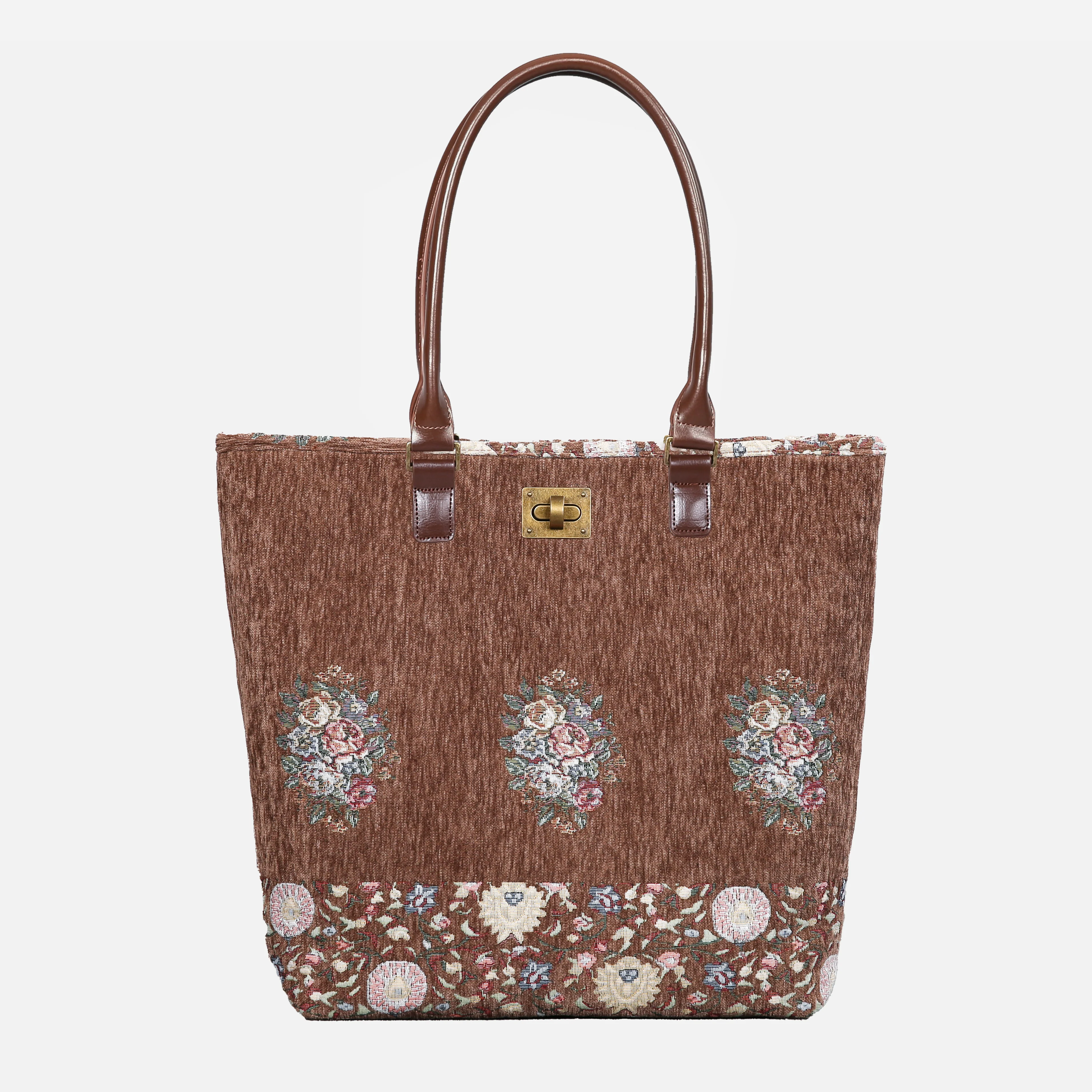 Bouquet Coffee Carpet Tote Shopper