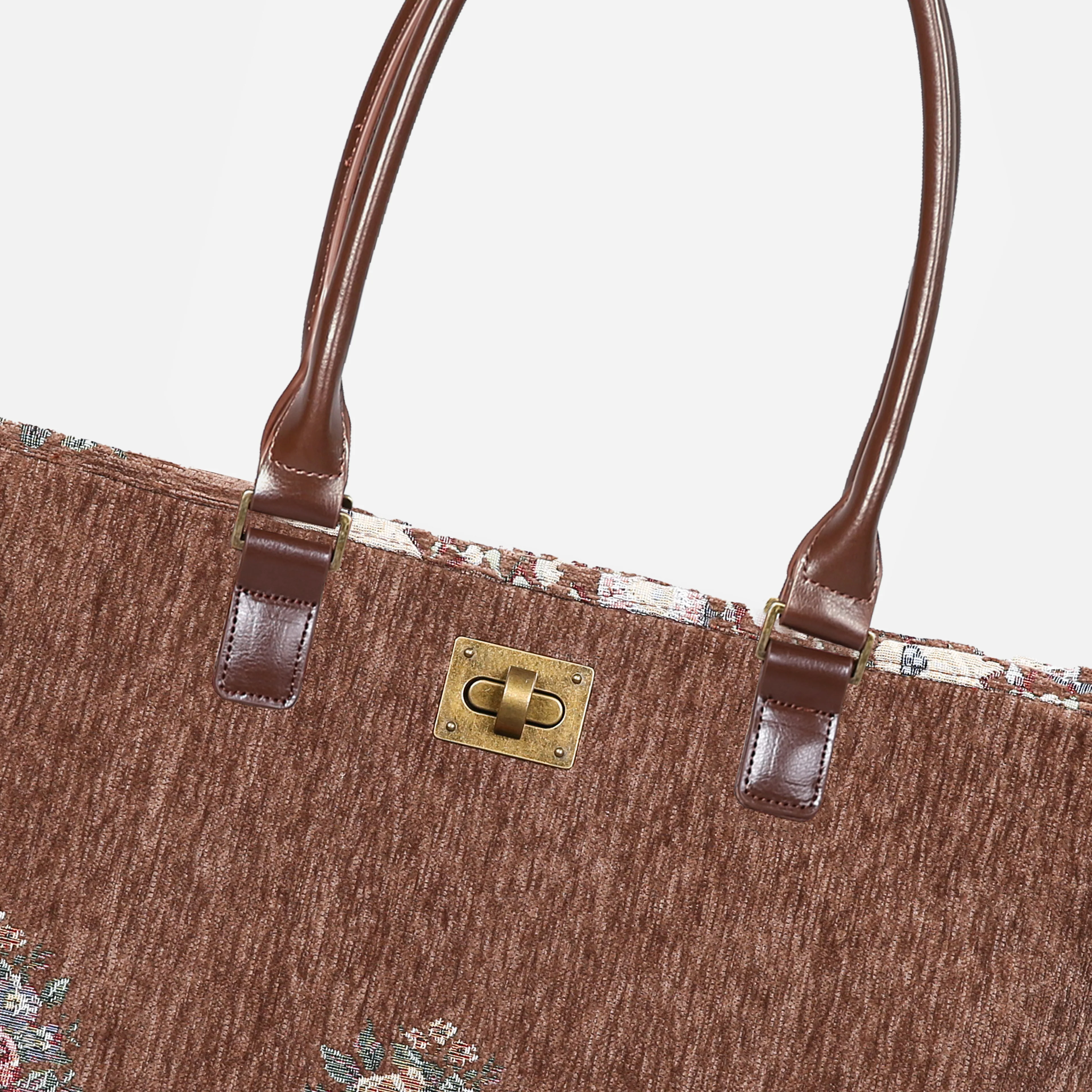 Bouquet Coffee Carpet Tote Shopper - Image 4