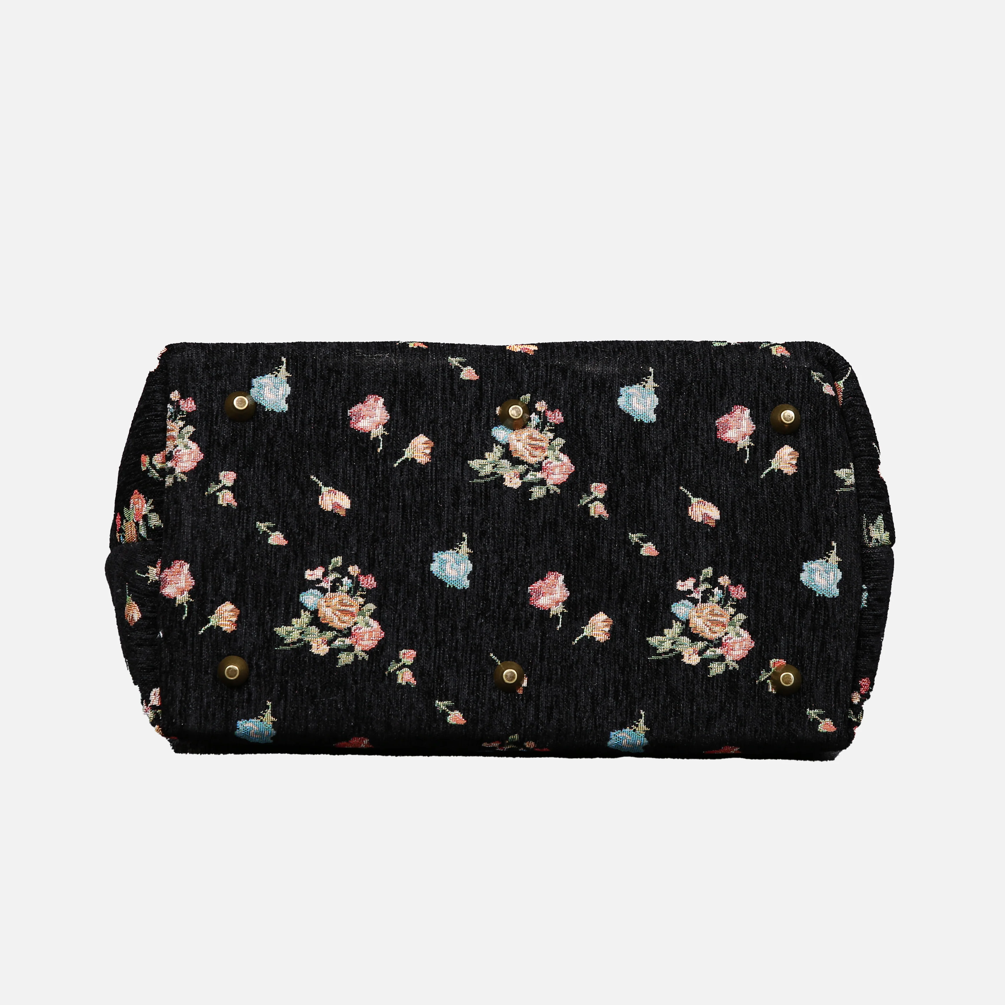 Bouquets Black Carpet Handbag Purse - Image 4