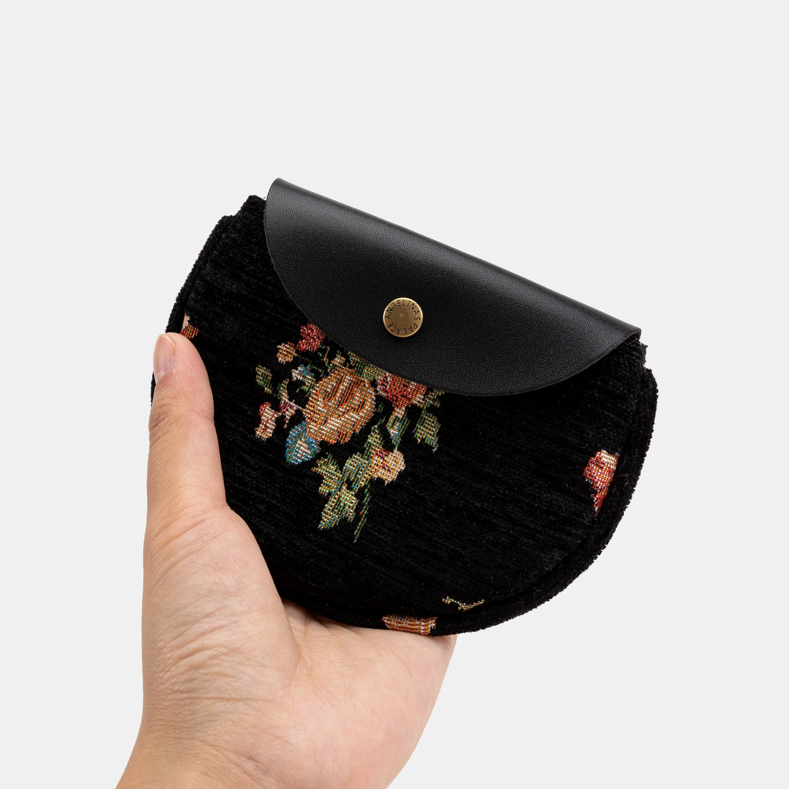 Bouquets Black Rosary Bag - Image 5