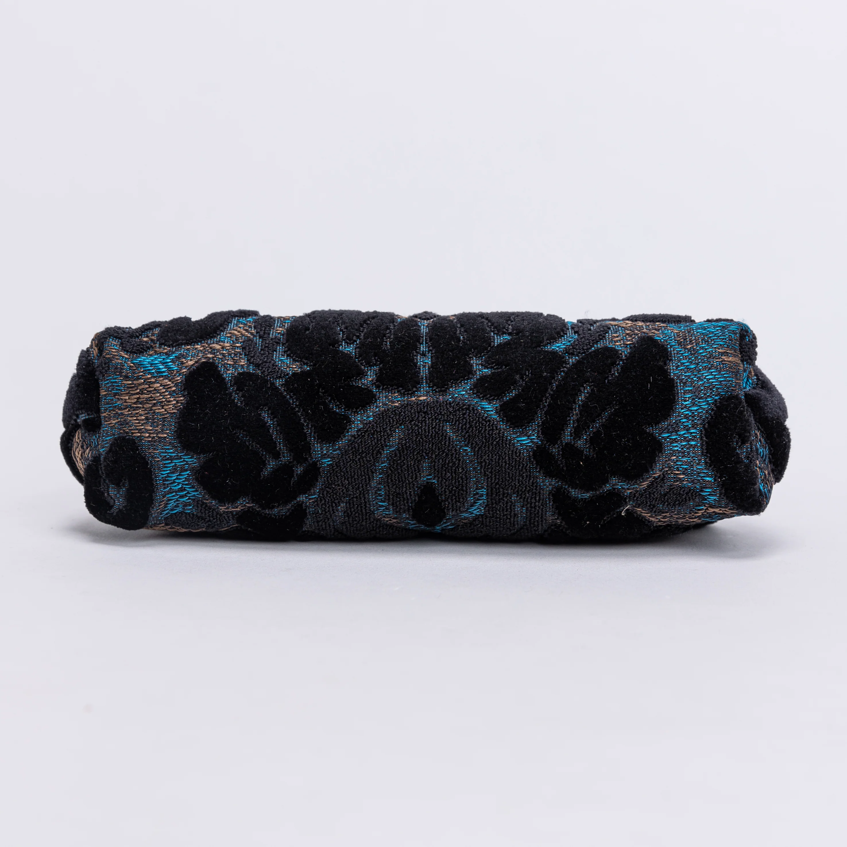 Burnout Velvet Black Alma Clutch - Image 6