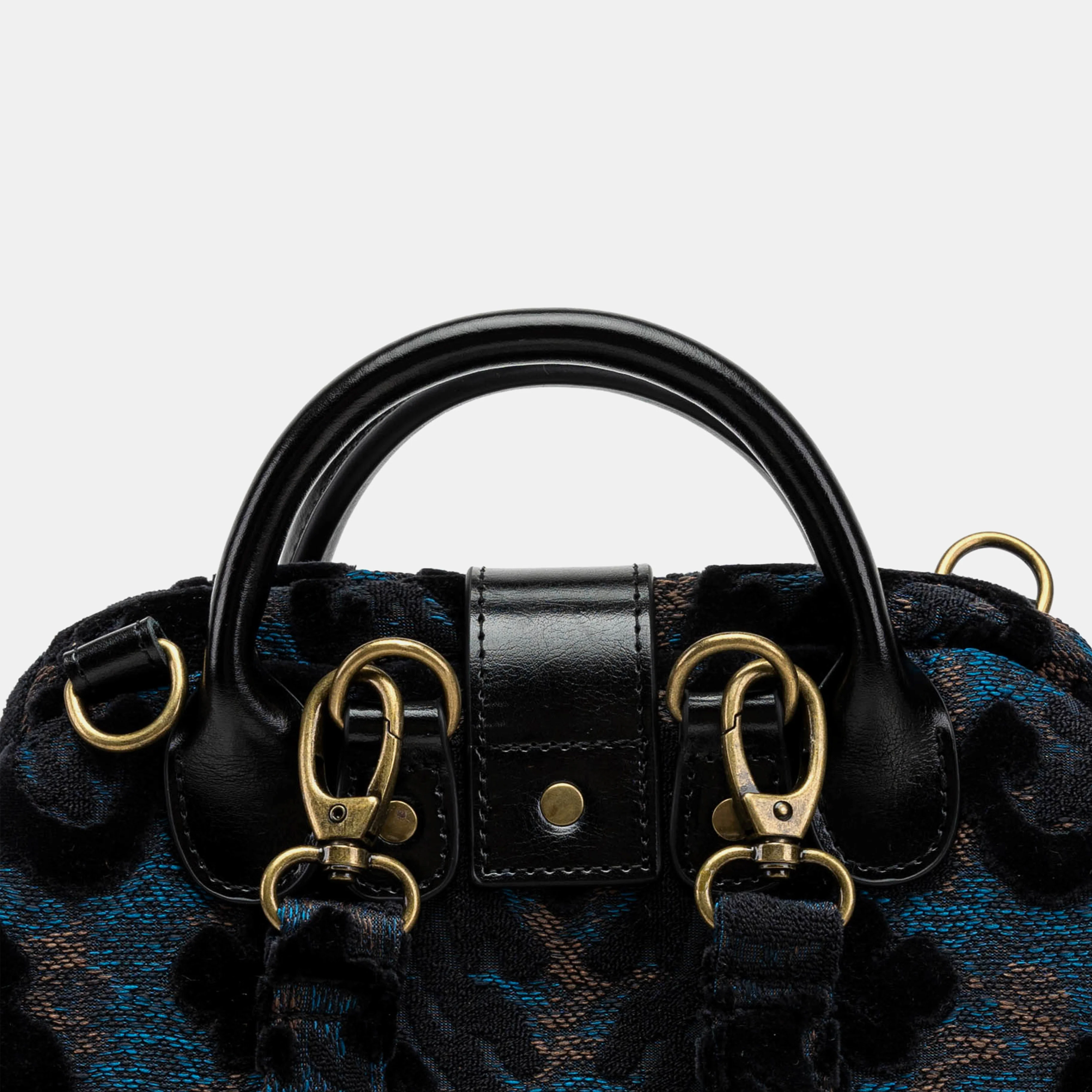 Burnout Velvet Black Everyday Backpack - Image 6