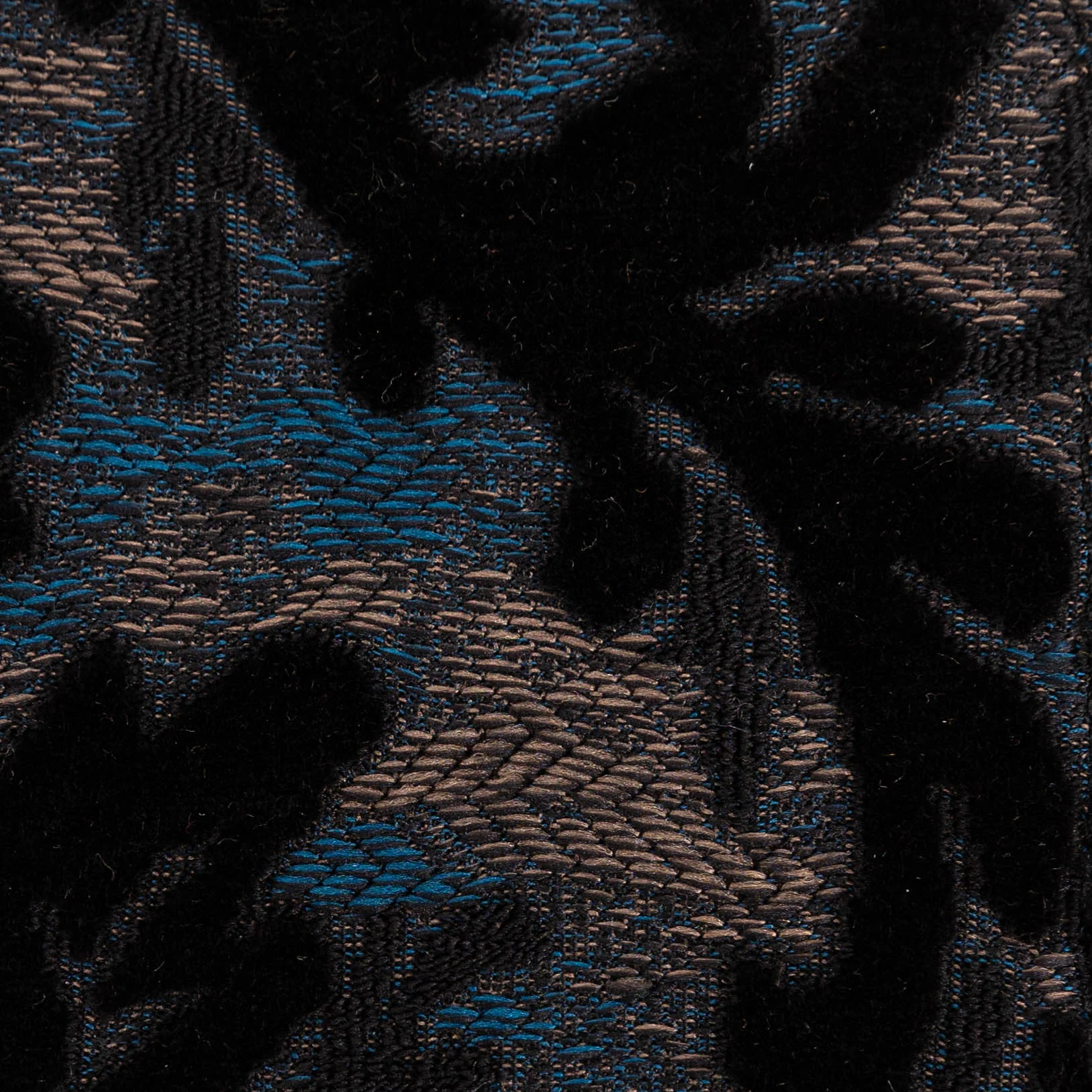 Burnout Velvet Black Passport Cover - Image 5