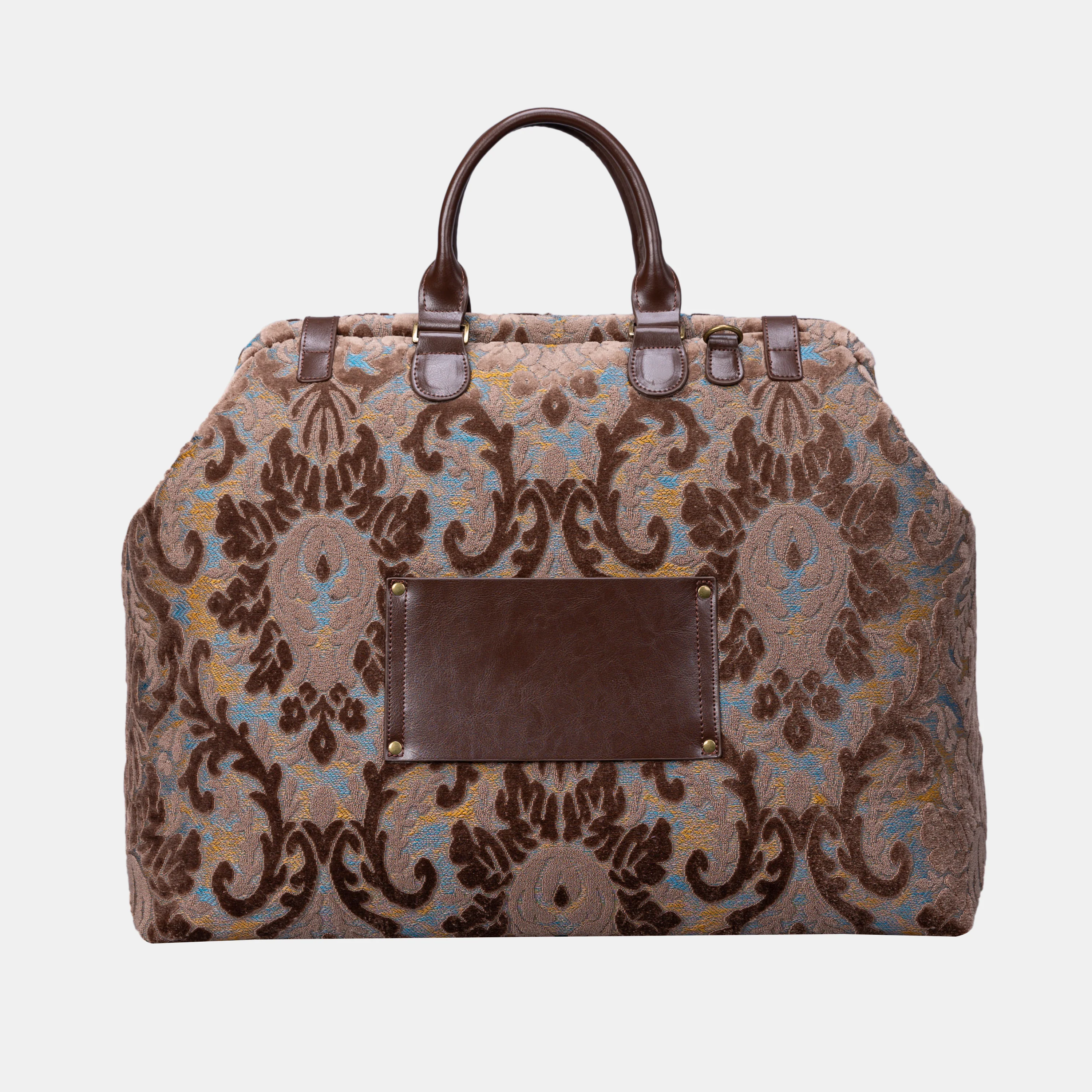 Burnout Velvet Camel Men's Carpetbag - Image 4