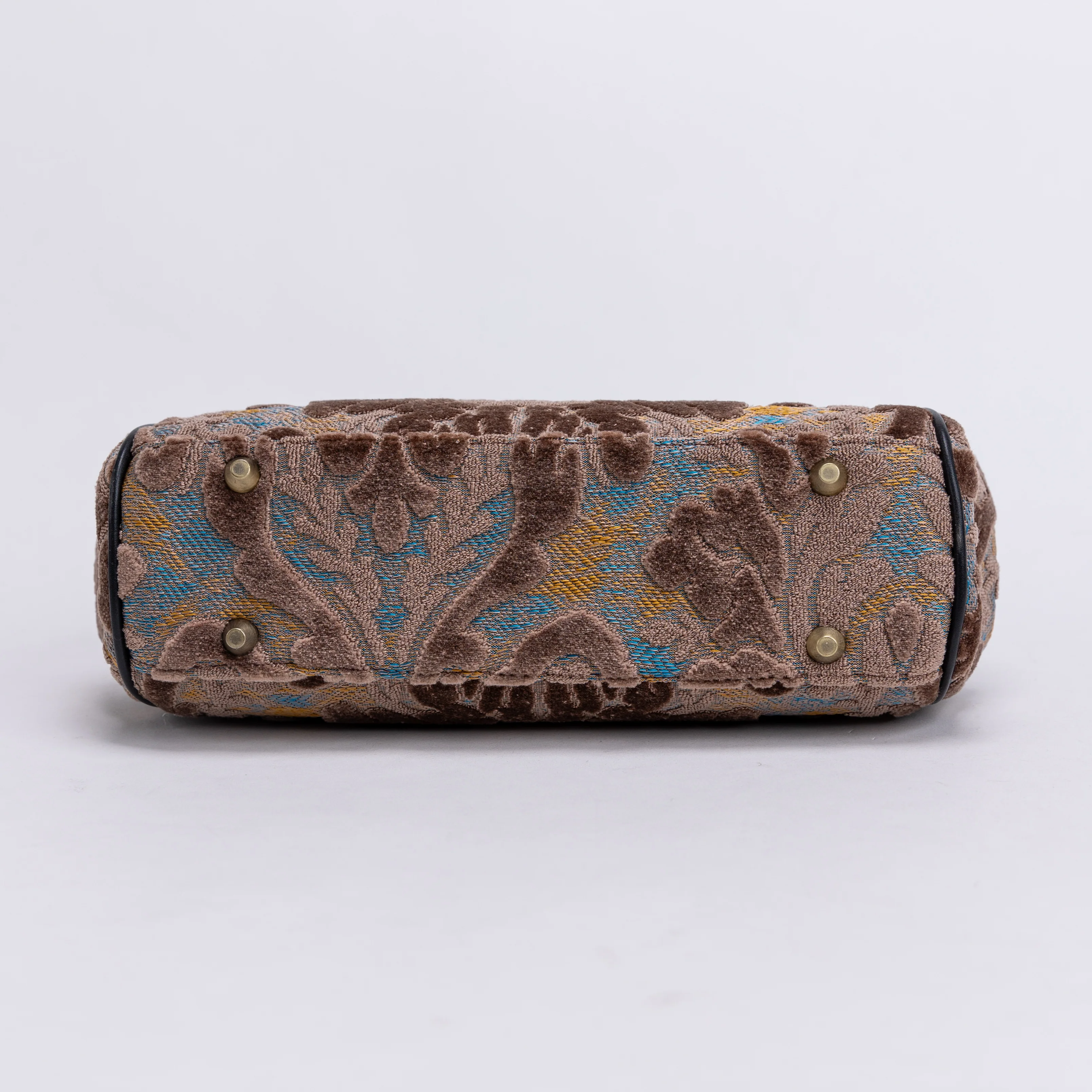 Burnout Velvet Camel Alma Satchel - Image 5