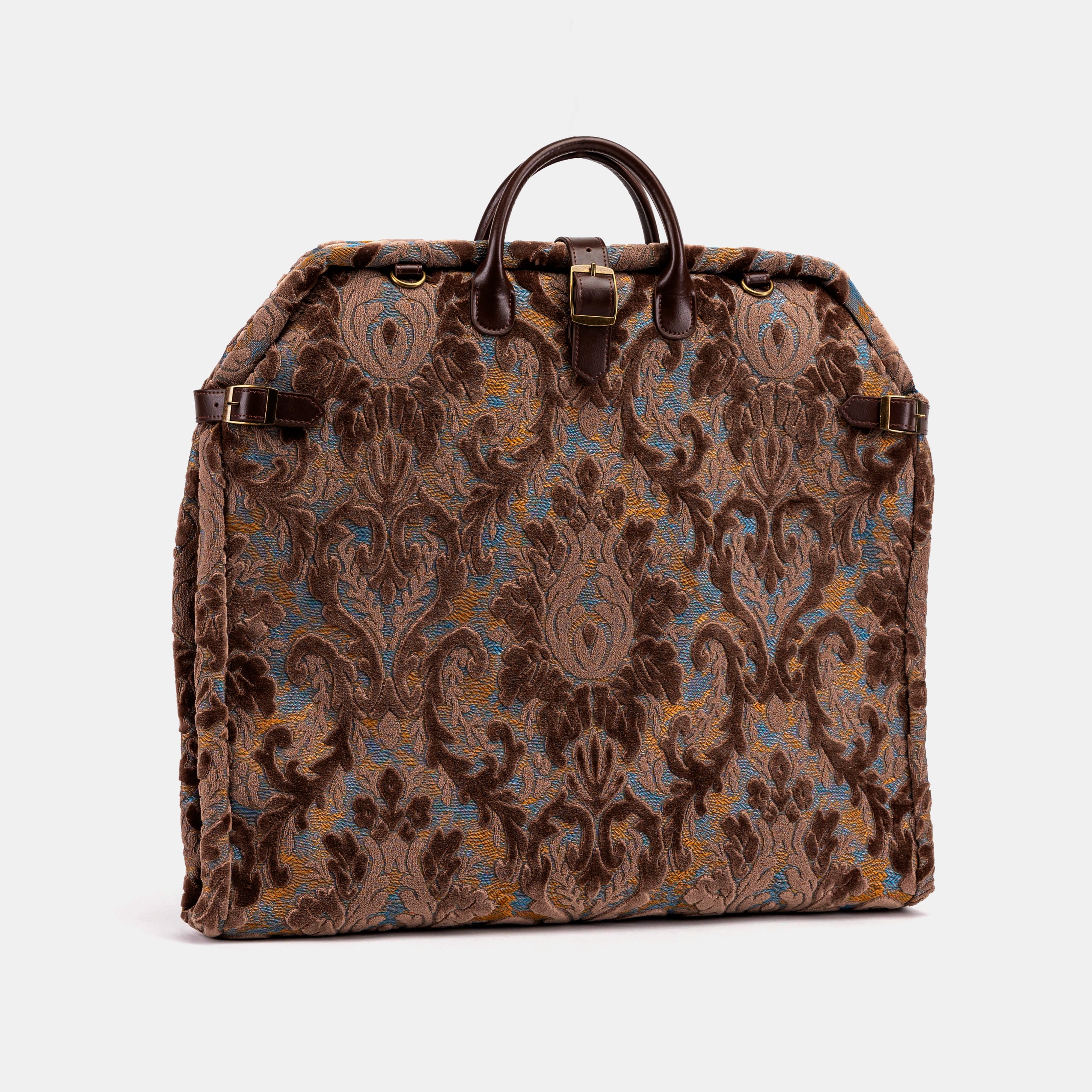 Burnout Velvet Camel Carpet Garment Bag - Image 3