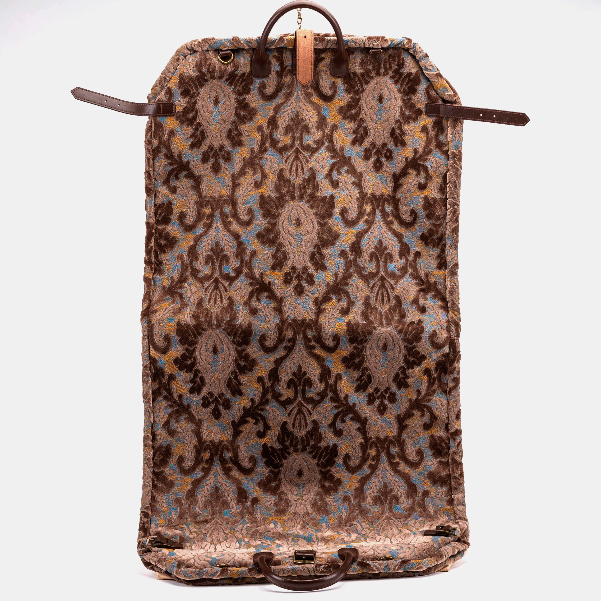 Burnout Velvet Camel Carpet Garment Bag - Image 4