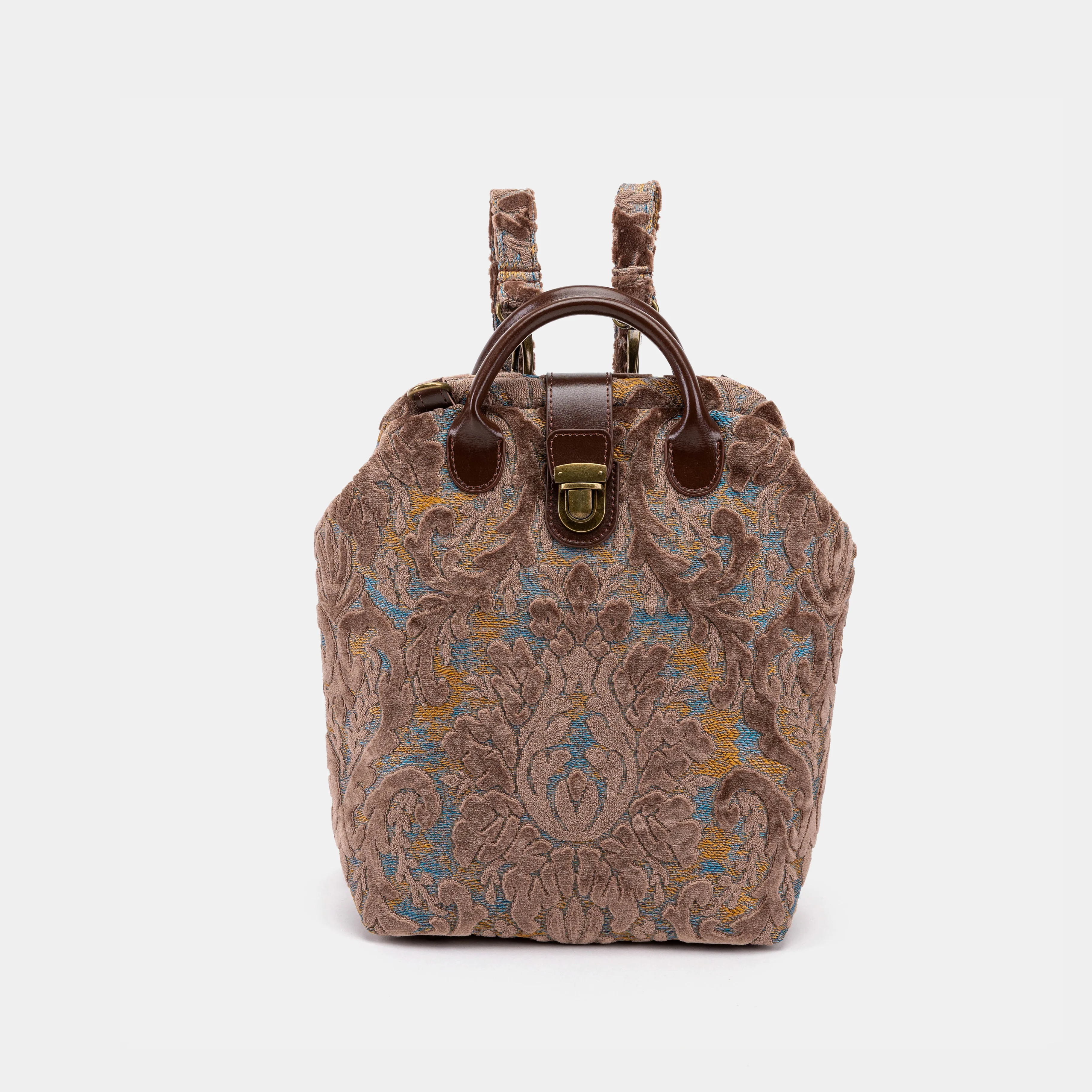 Burnout Velvet Camel Everyday Backpack - Image 2