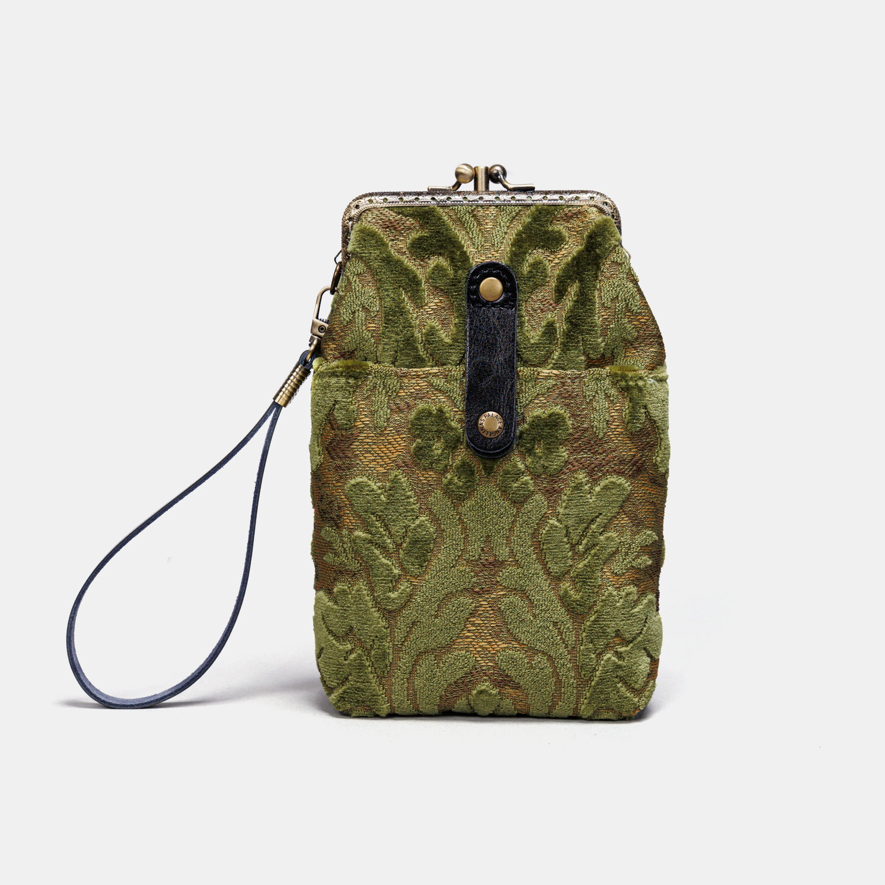 Burnout Velvet Fern Green Carpet Phone Case - Image 4