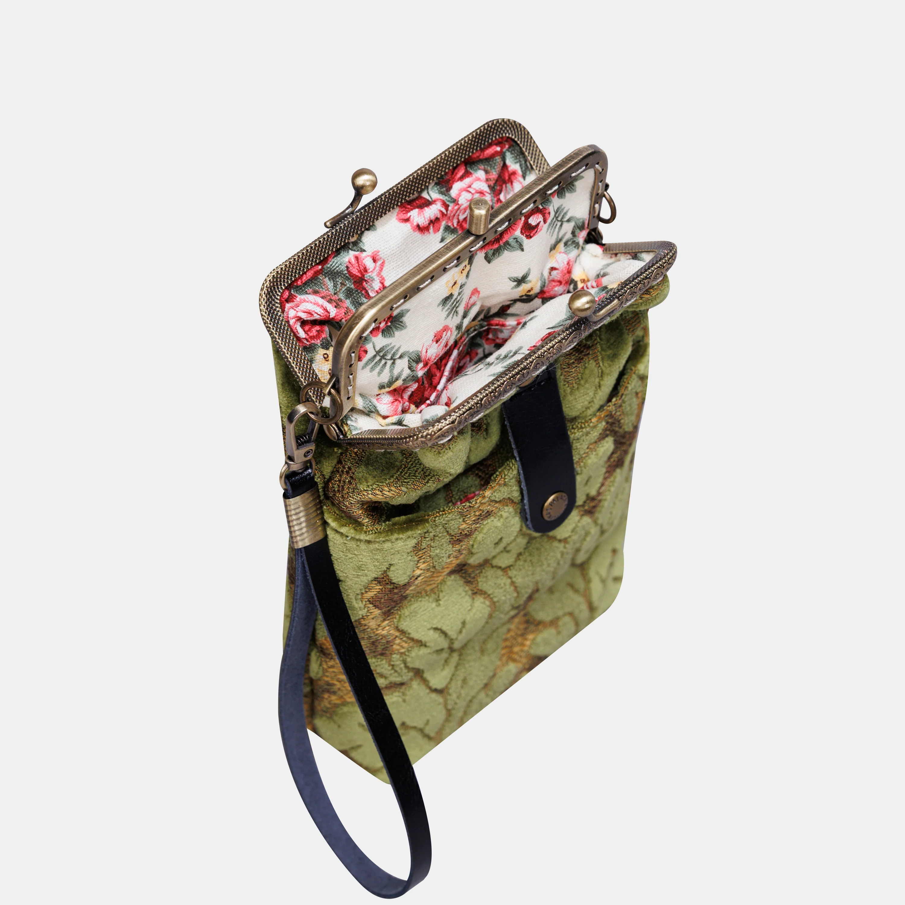 Burnout Velvet Fern Green Carpet Phone Case - Image 6
