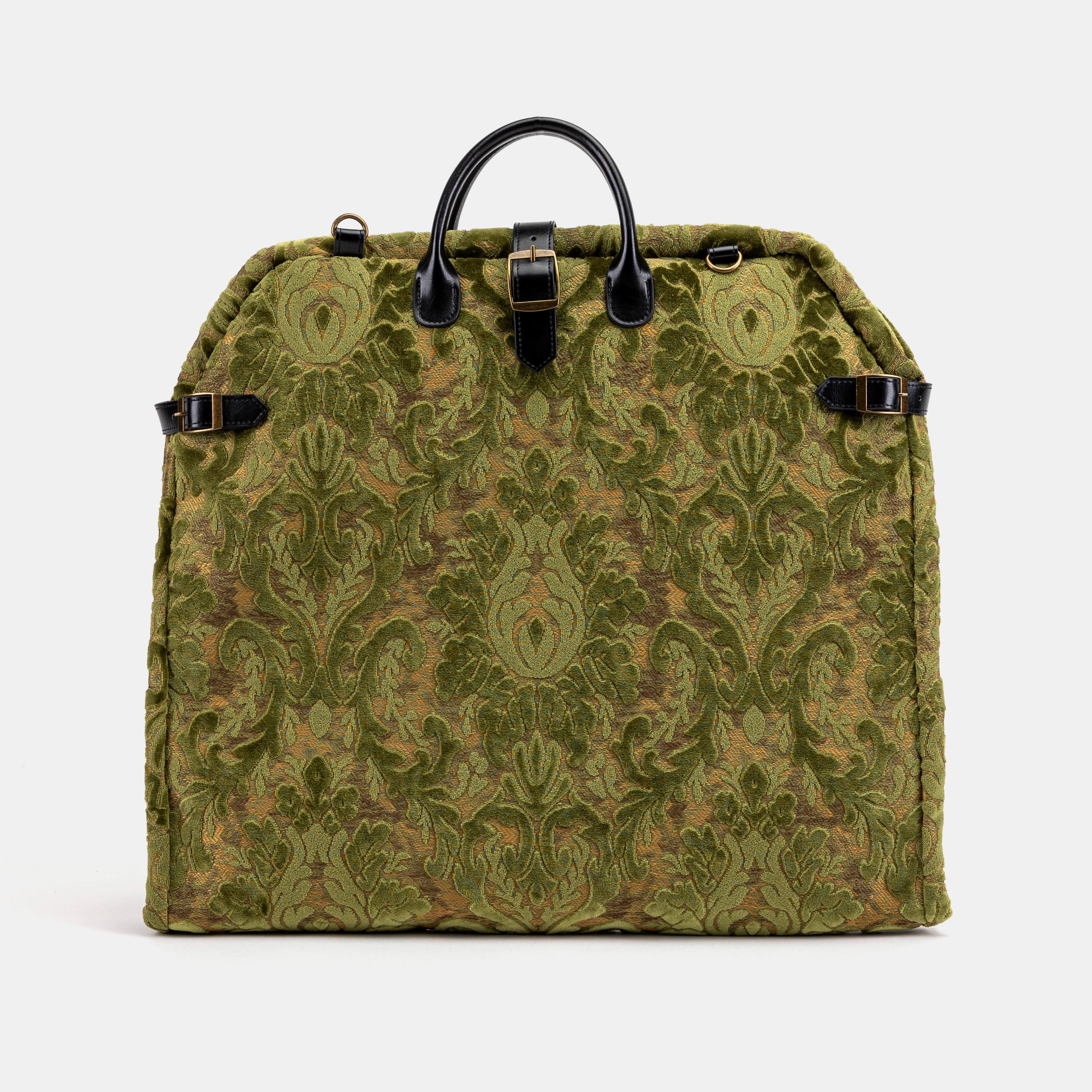 Burnout Velvet Fern Green Carpet Garment Bag - Image 2