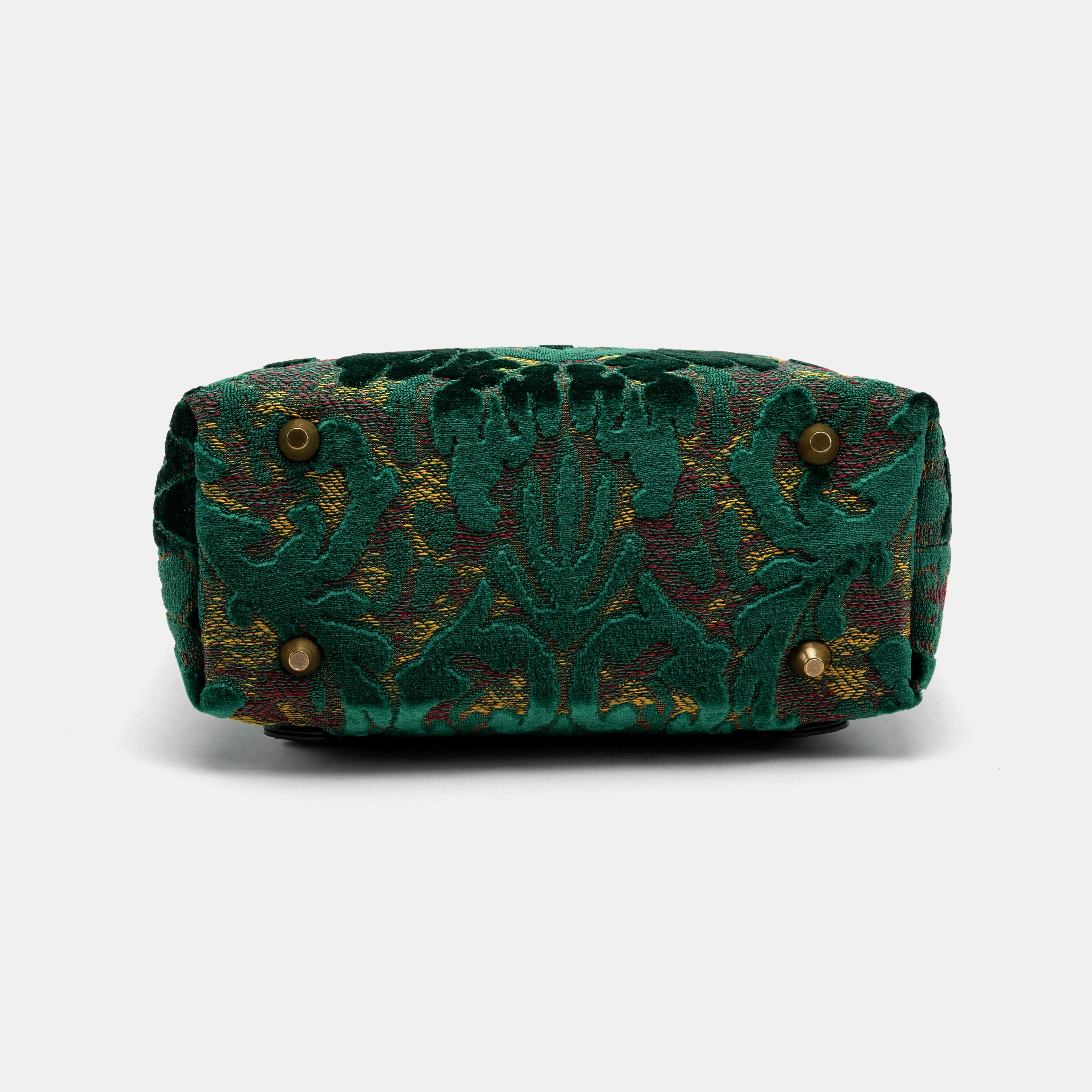 Burnout Velvet Jade Green Everyday Backpack - Image 7