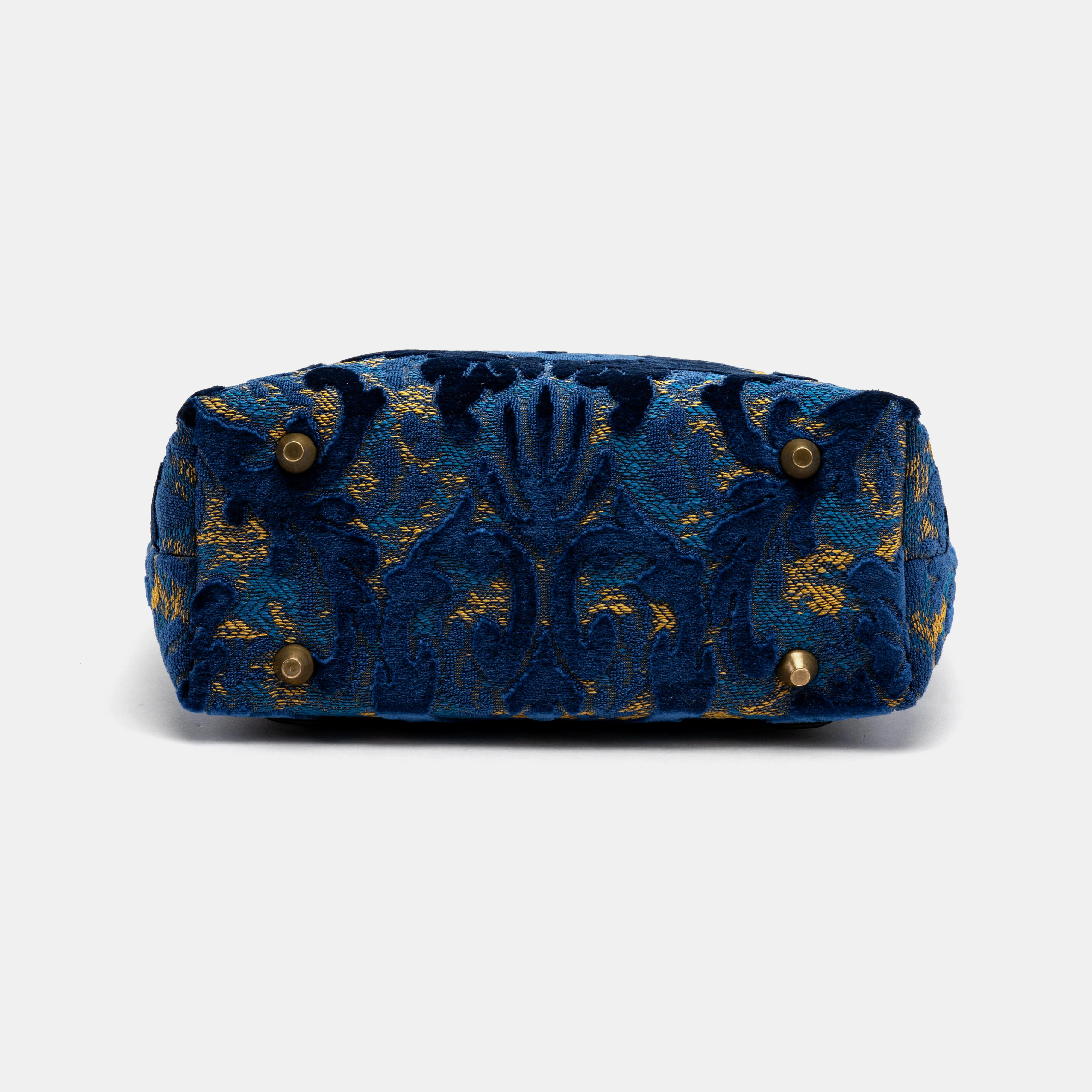 Burnout Velvet Navy Everyday Backpack - Image 7