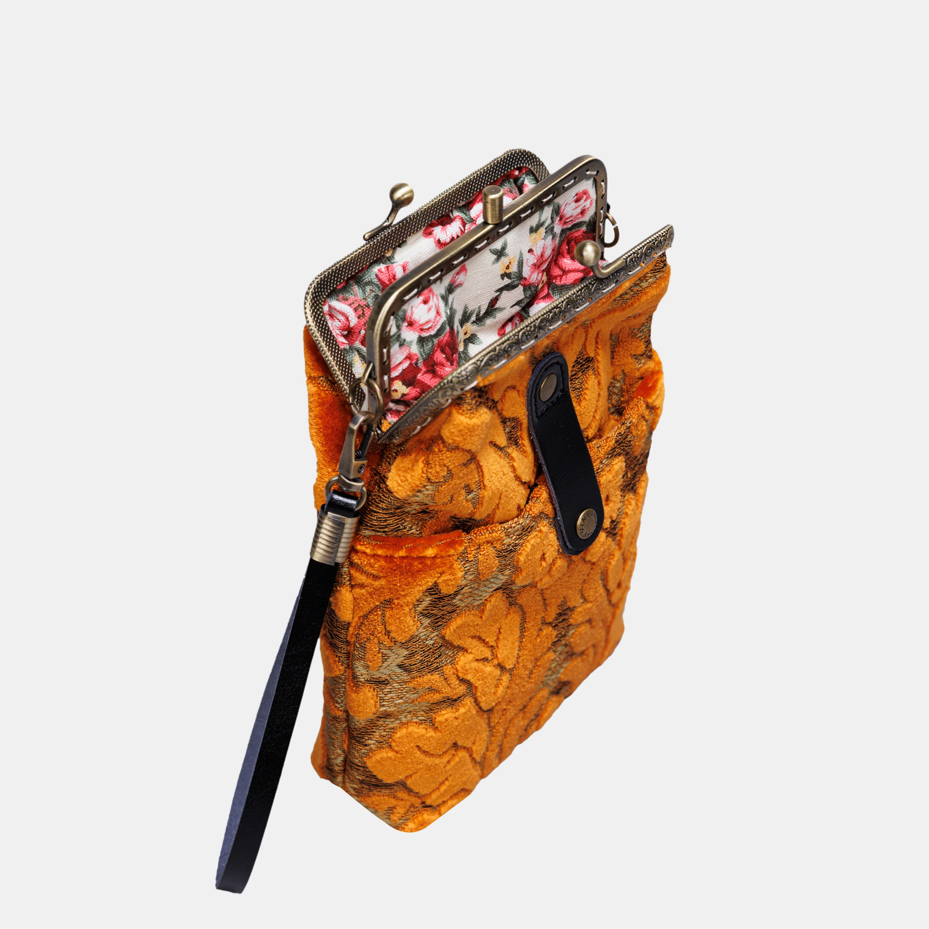 Burnout Velvet Orange Carpet Phone Case - Image 7