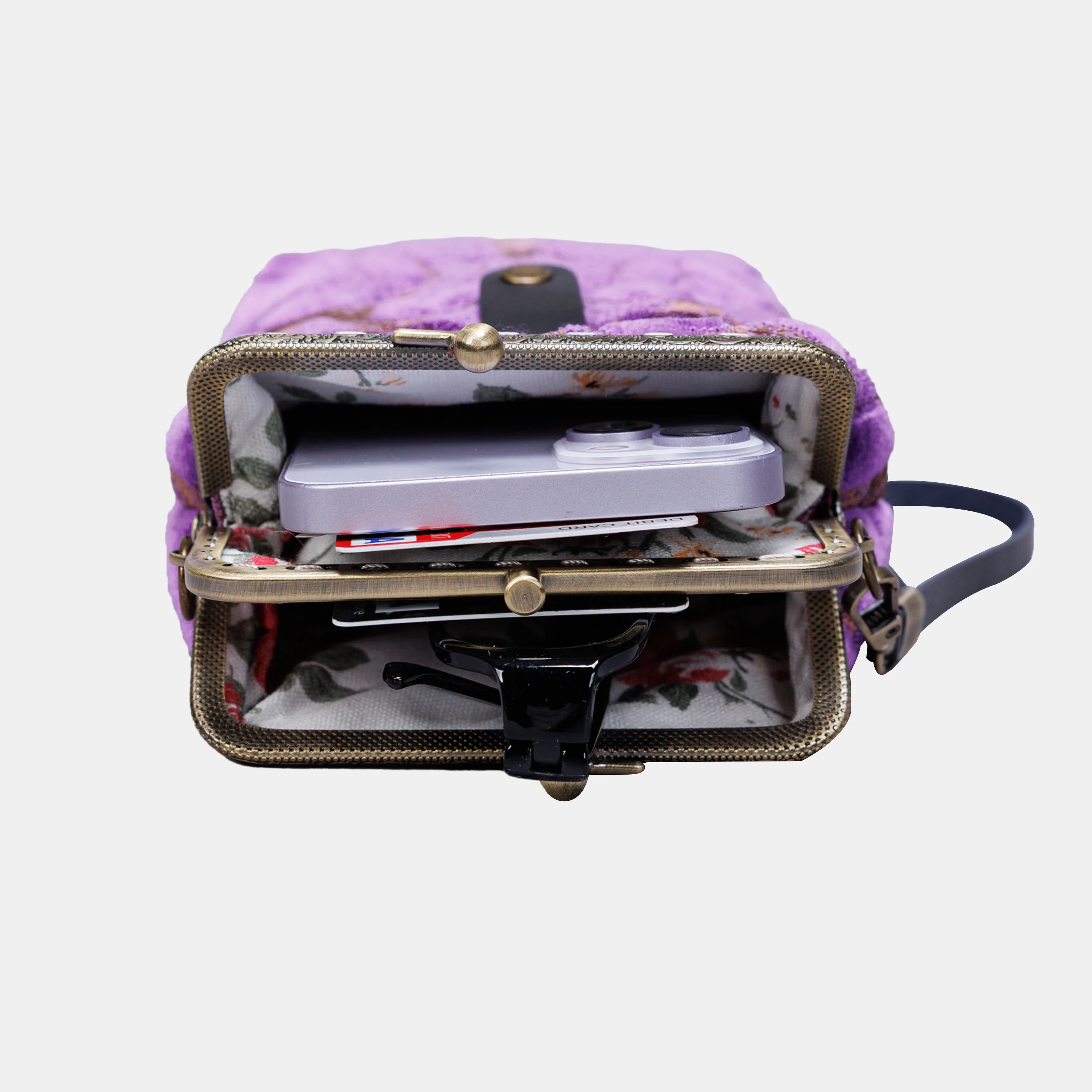 Burnout Velvet Purple Carpet Phone Case - Image 7