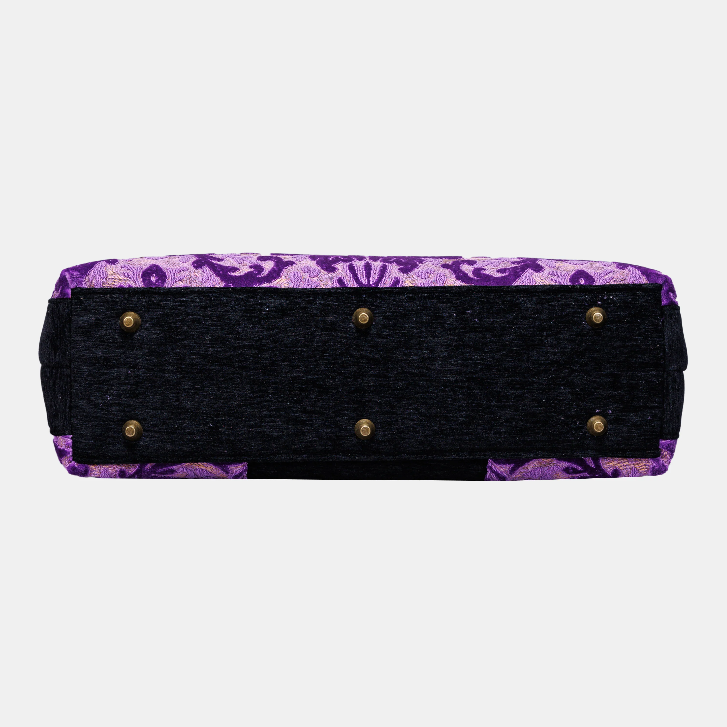 Burnout Velvet Purple Laptop Work Bag - Image 6