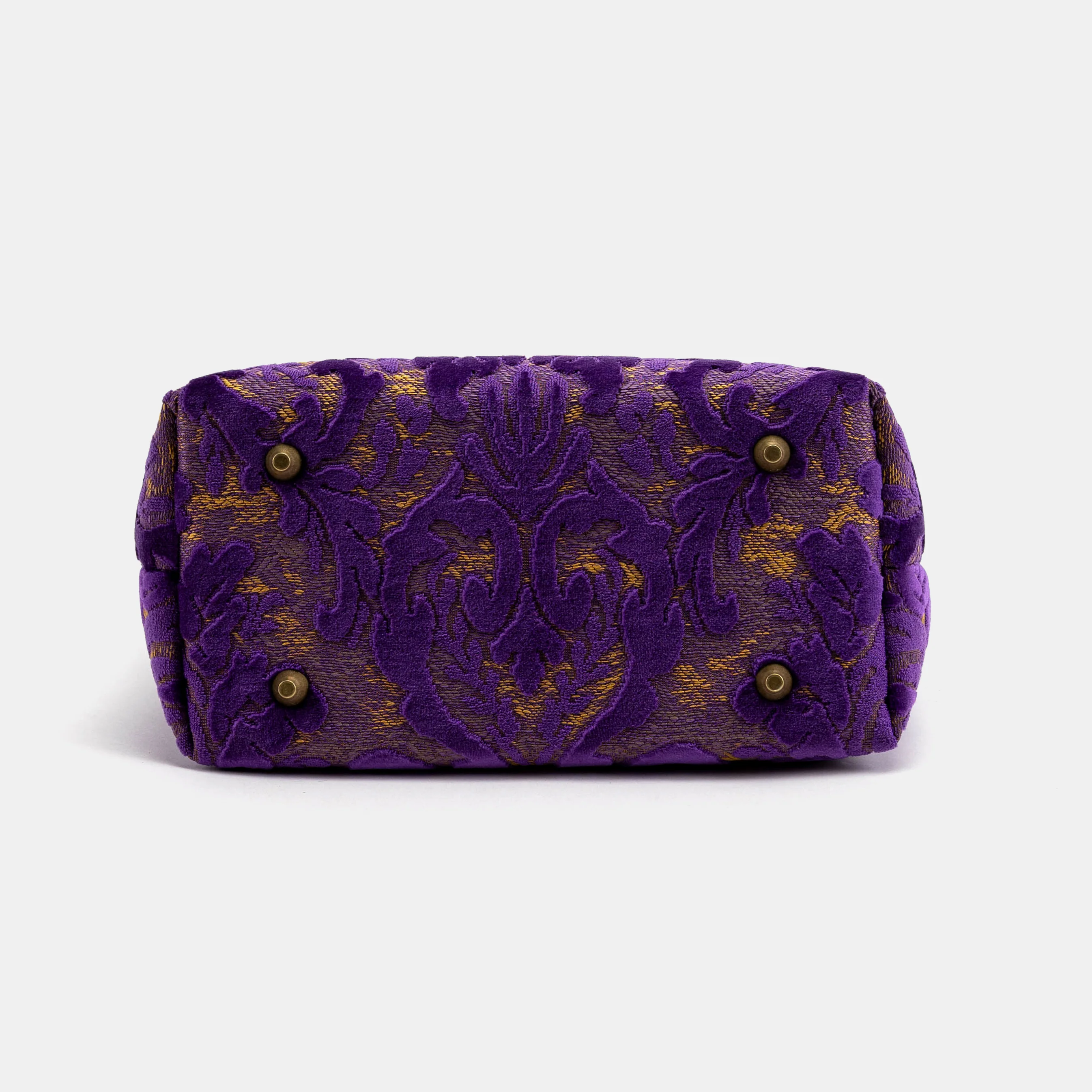 Burnout Velvet Purple Everyday Tote - Image 5