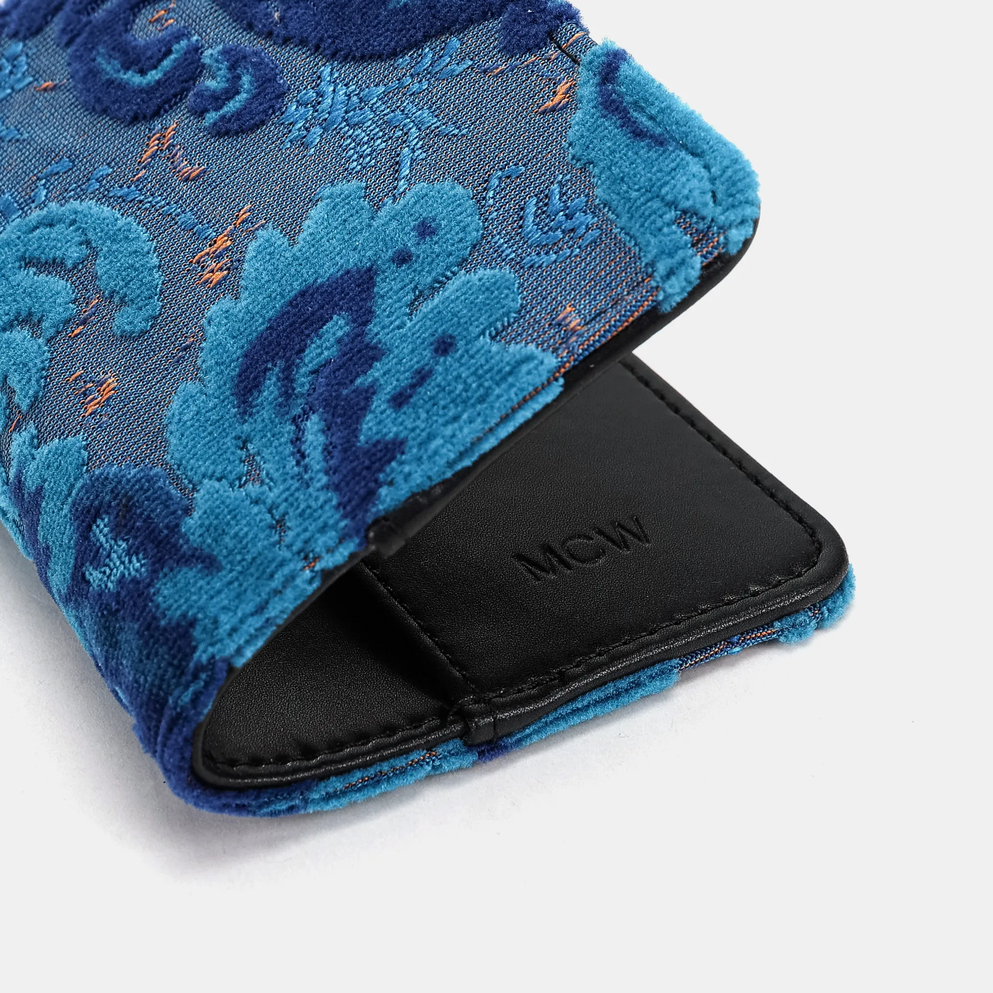 Burnout Velvet Revival Aqua Passport Cover - Image 4