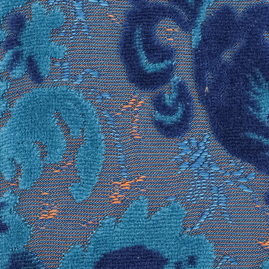 Burnout Velvet Revival Aqua Passport Cover - Image 5