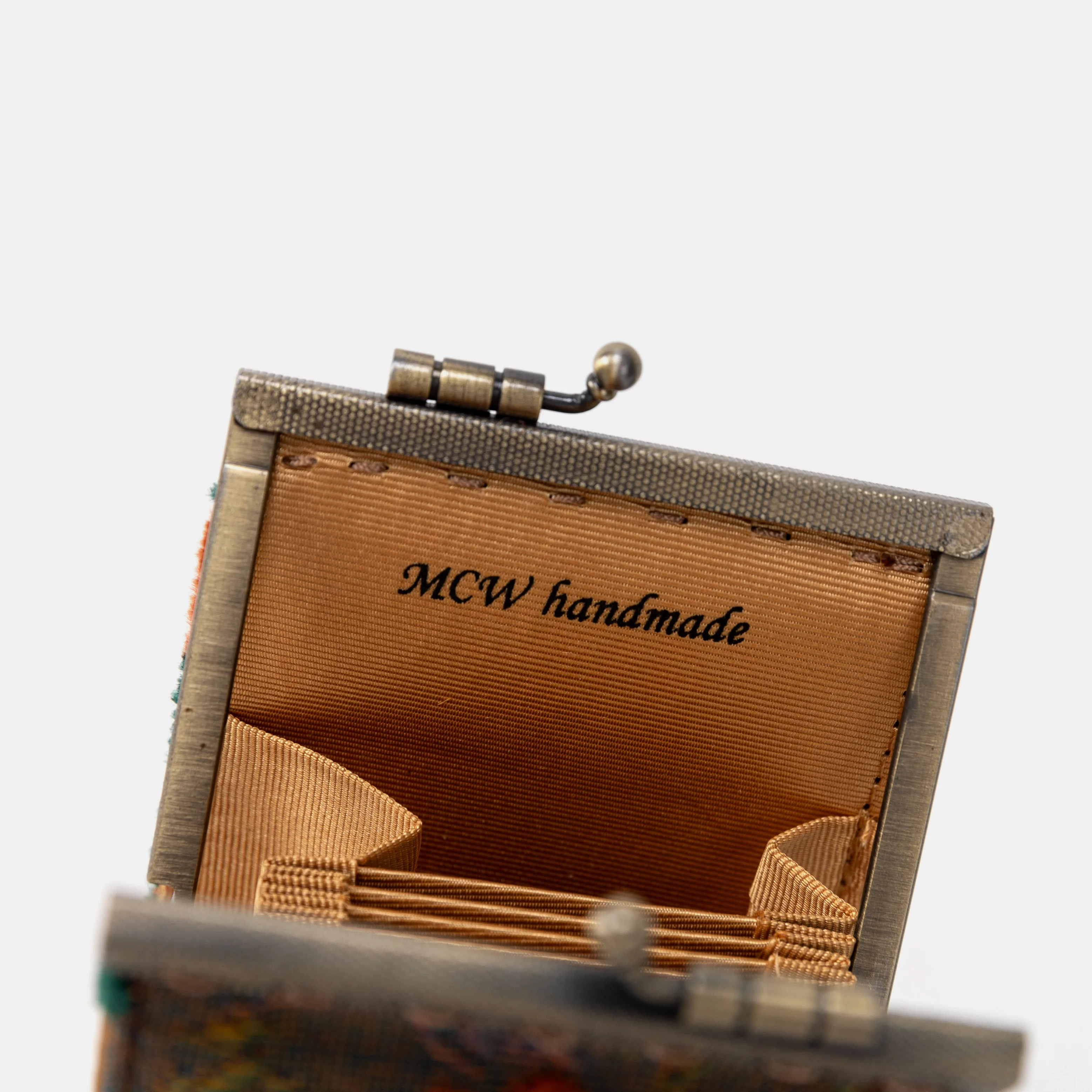 Burnout Velvet Revival Jade Card Wallet - Image 6