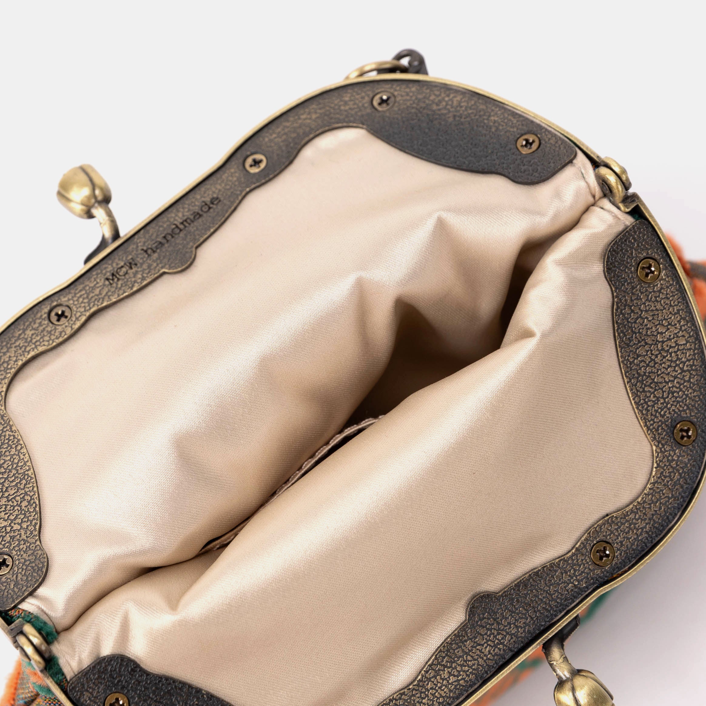Burnout Velvet Revival Jade Chatelaine Purse Medium - Image 6