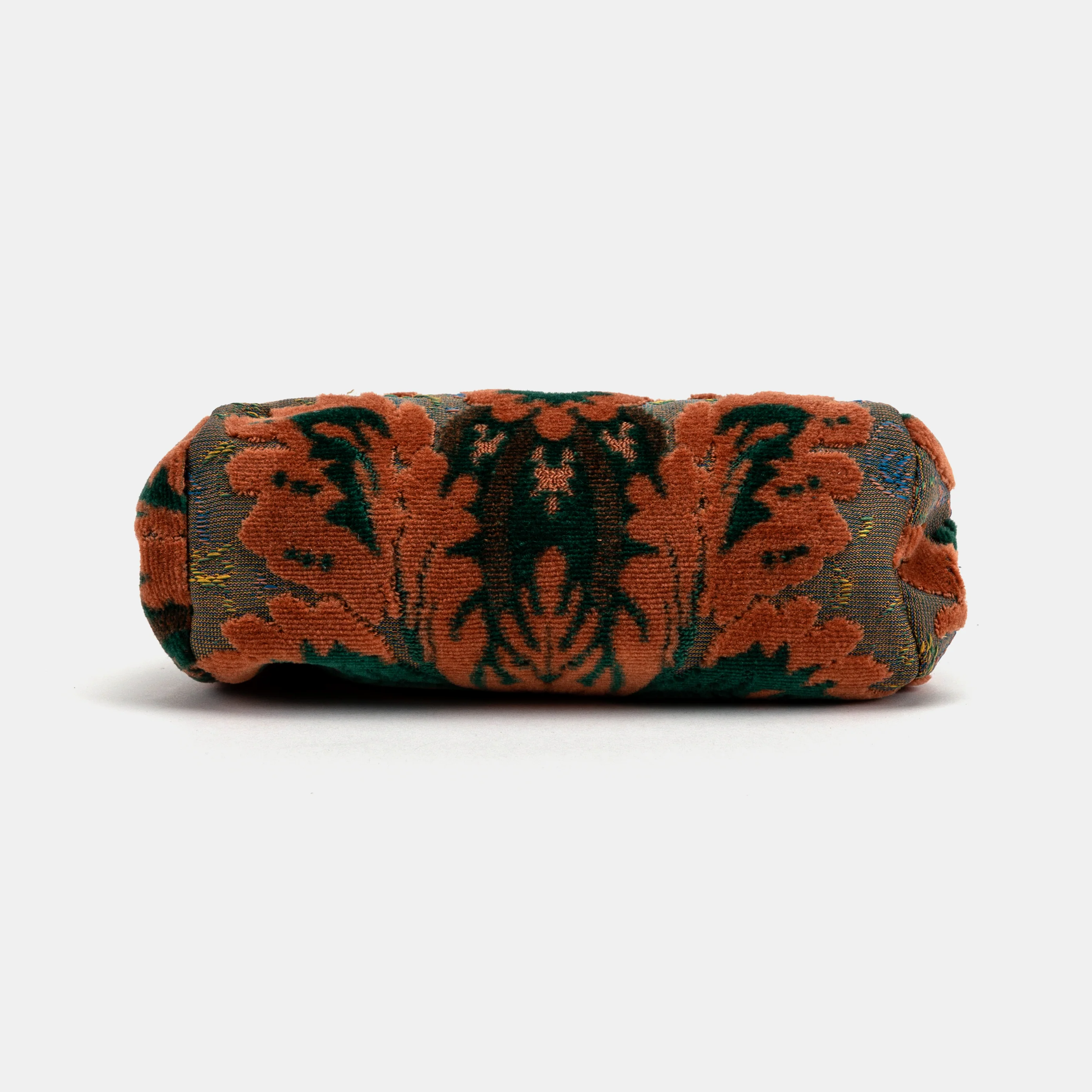 Burnout Velvet Revival Jade Evening Bag Clutch - Image 5