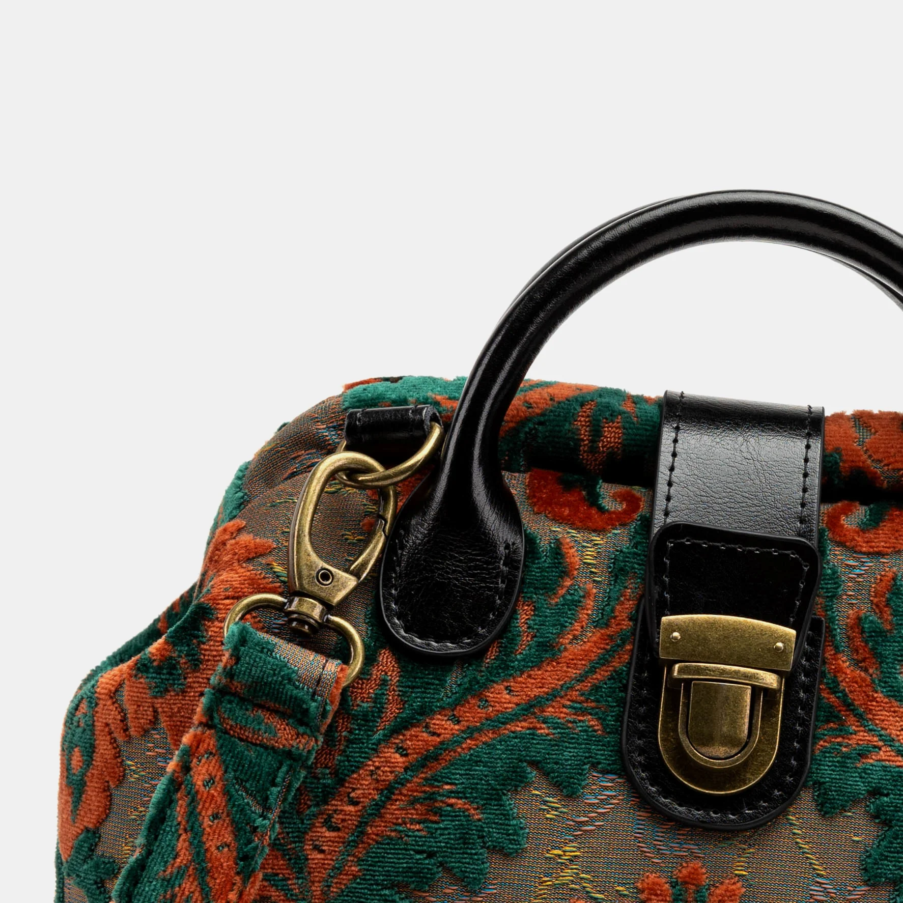 Burnout Velvet Revival Jade Everyday Backpack - Image 4