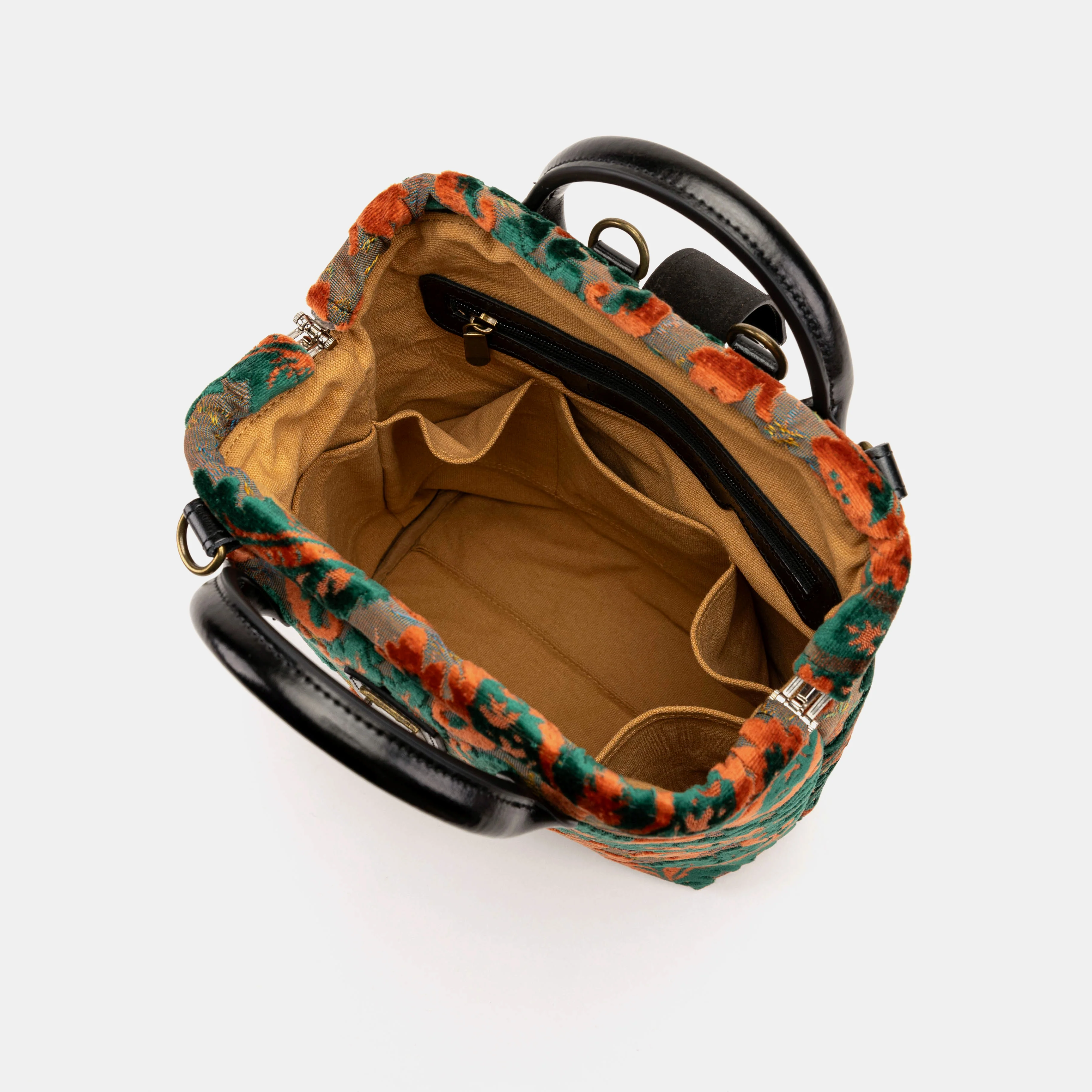 Burnout Velvet Revival Jade Everyday Backpack - Image 8