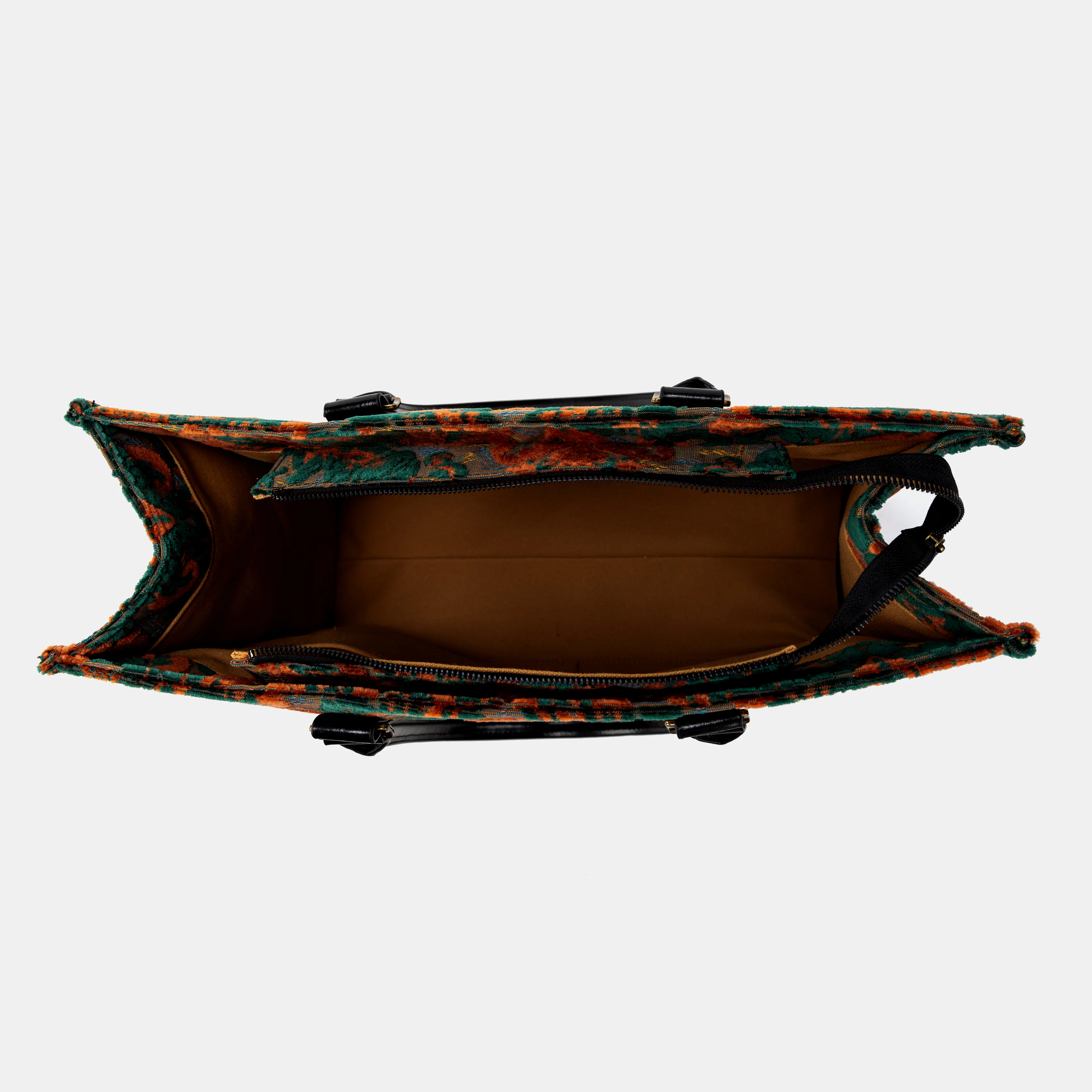 Burnout Velvet Revival Jade Laptop Work Tote - Image 5