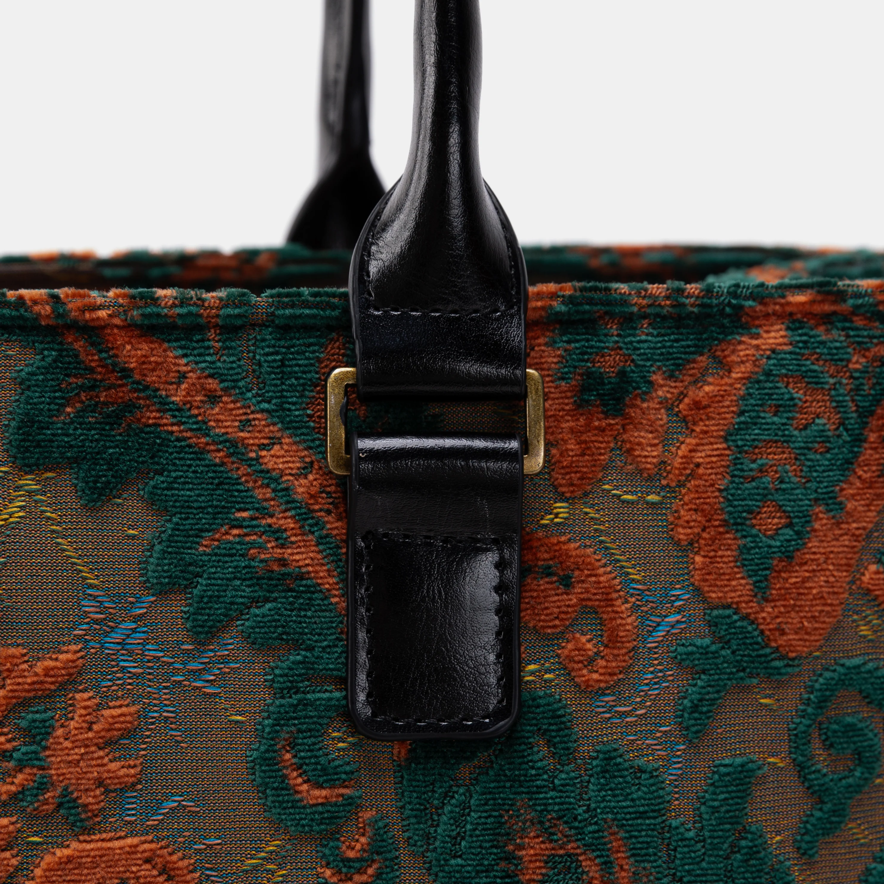 Burnout Velvet Revival Jade Laptop Work Tote - Image 7