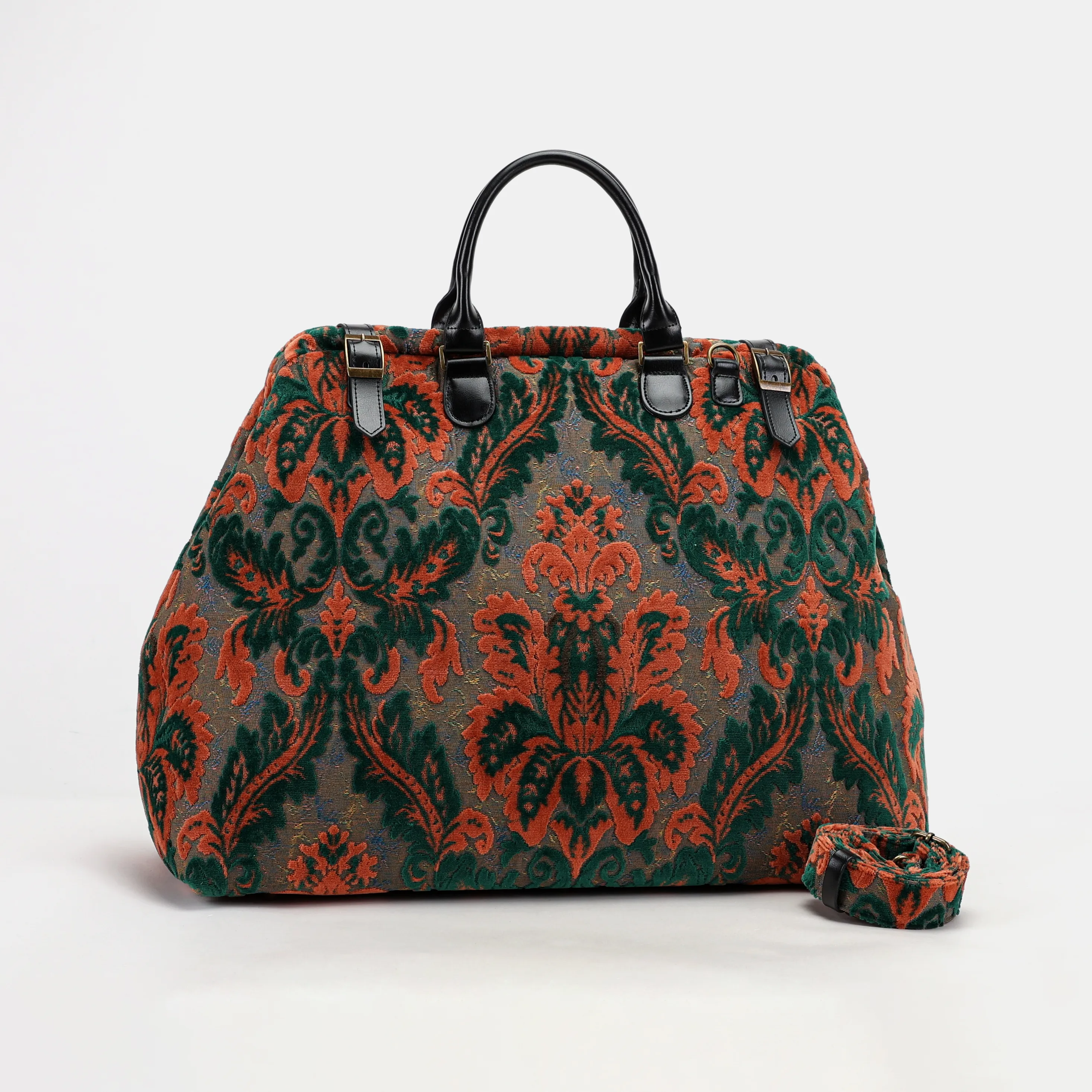 Burnout Velvet Revival Jade Men's Carpetbag