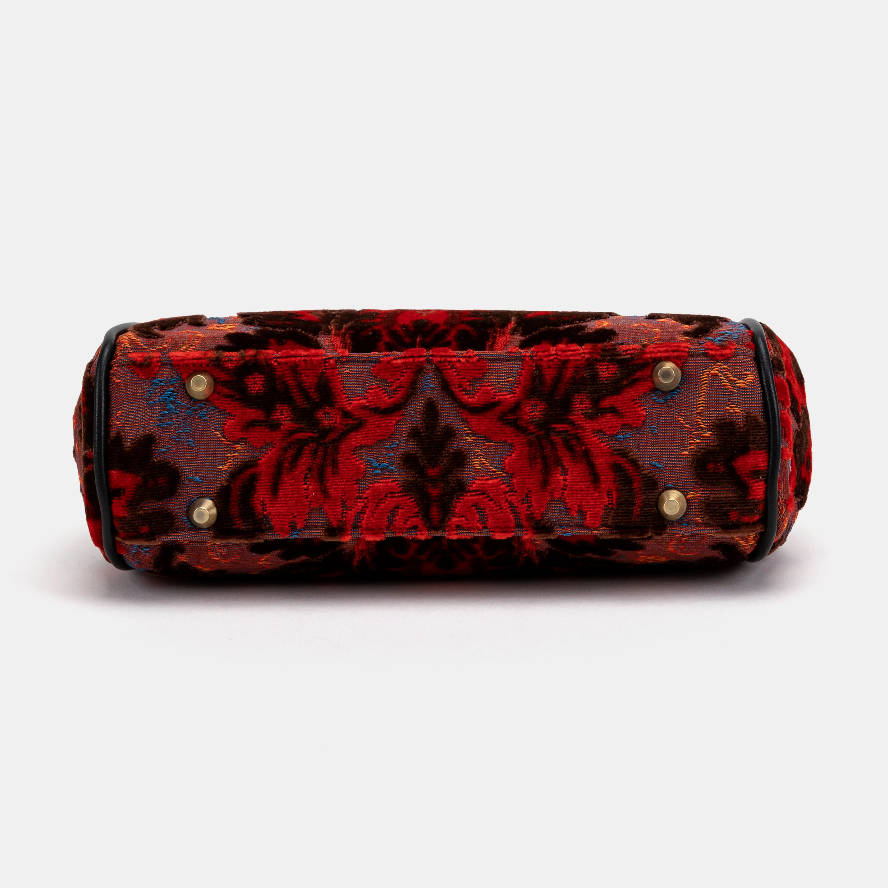 Burnout Velvet Revival Scarlet Alma Satchel - Image 3
