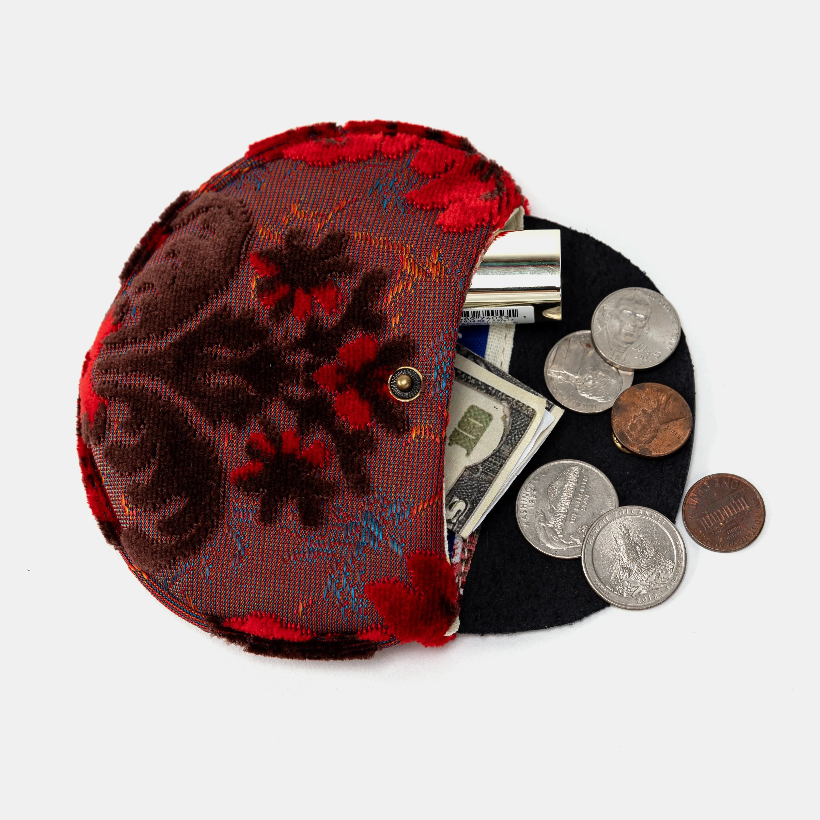 Burnout Velvet Revival Scarlet Rosary Bag - Image 6