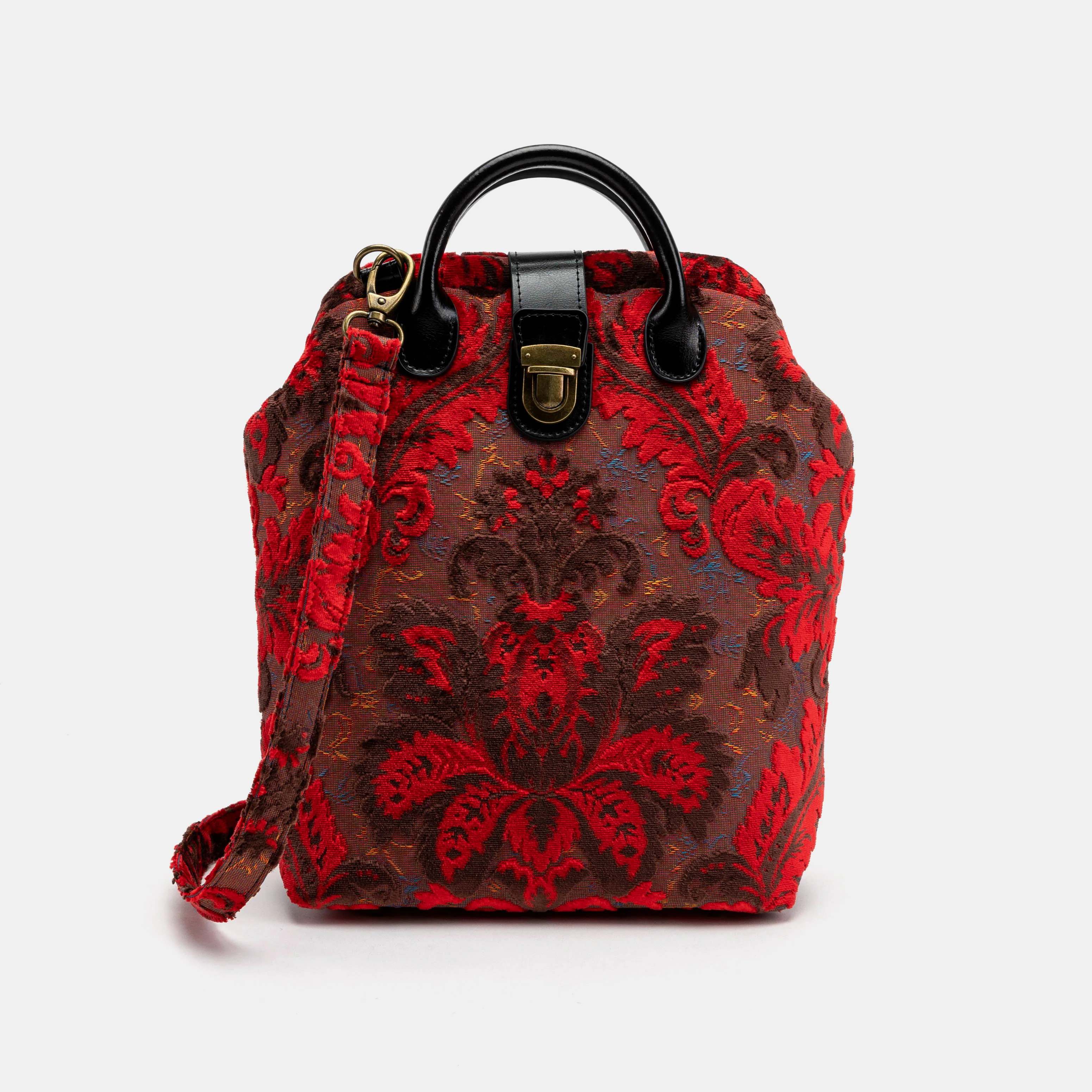 Burnout Velvet Revival Scarlet Everyday Backpack - Image 3