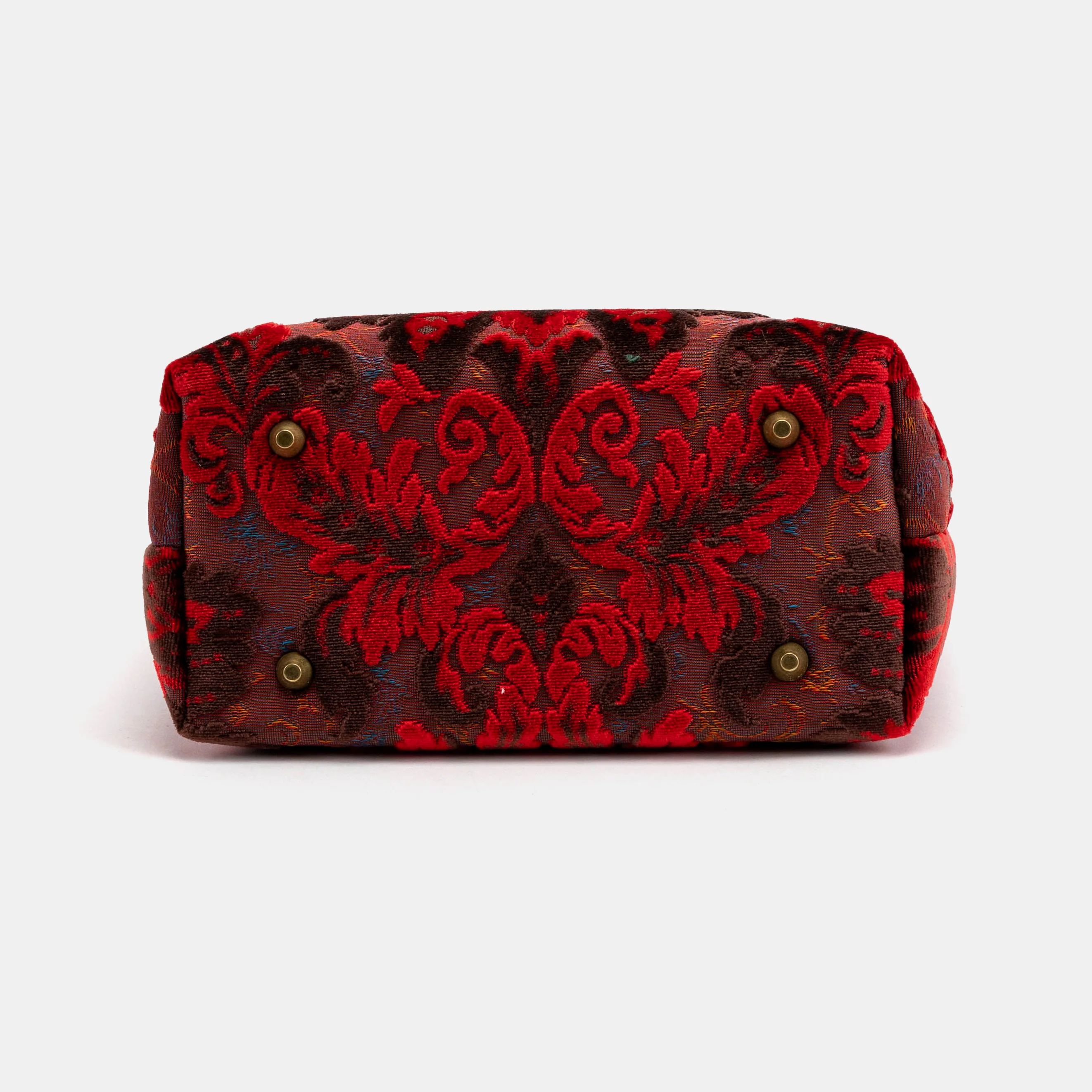Burnout Velvet Revival Scarlet Everyday Tote - Image 5