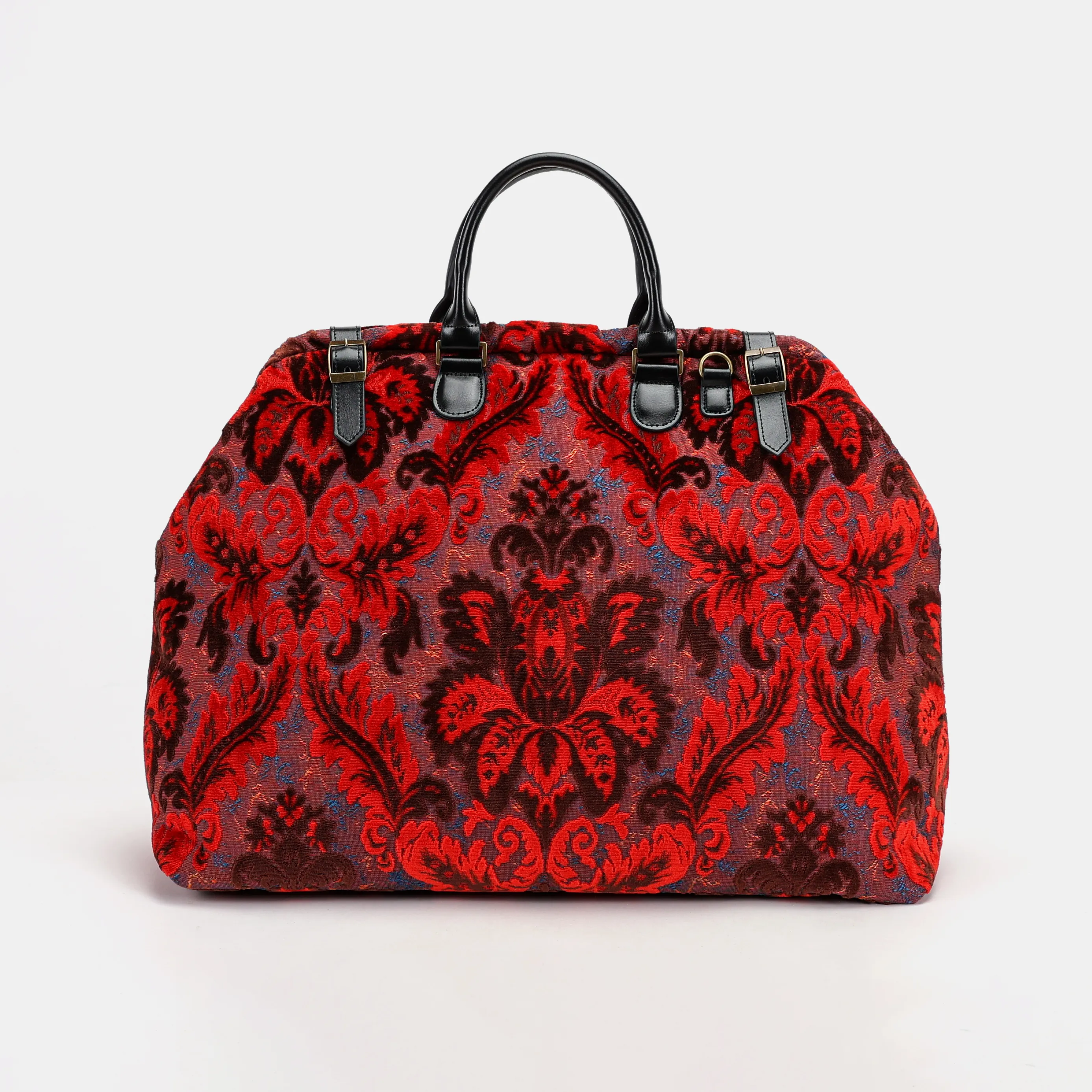 Burnout Velvet Revival Scarlet Men's Carpetbag - Image 2